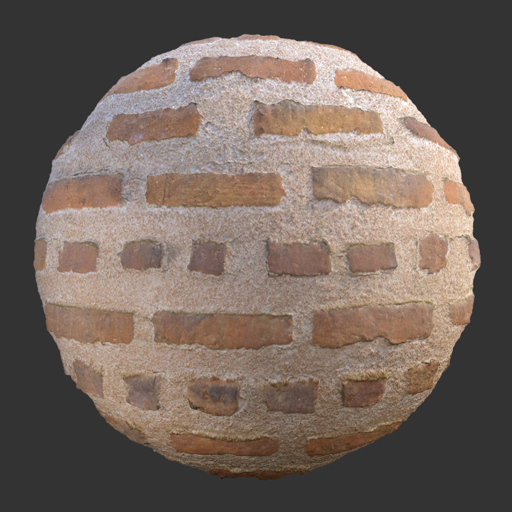 PBR TEXTURES – FULL OPTION – Bricks   – 069 - thumbnail 2