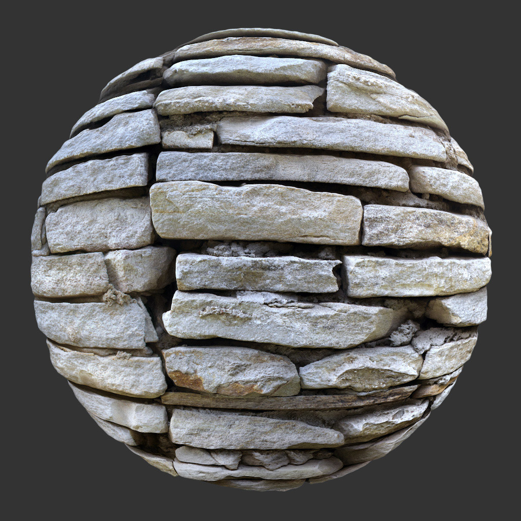 PBR TEXTURES – FULL OPTION – Bricks Old  – 092 - thumbnail 2