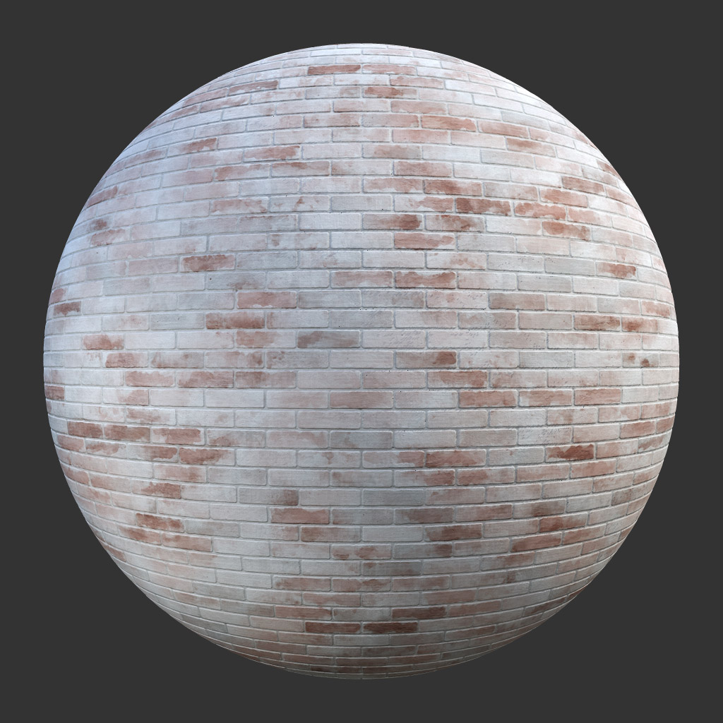 PBR TEXTURES – FULL OPTION – Bricks White Washed – 105 - thumbnail 2