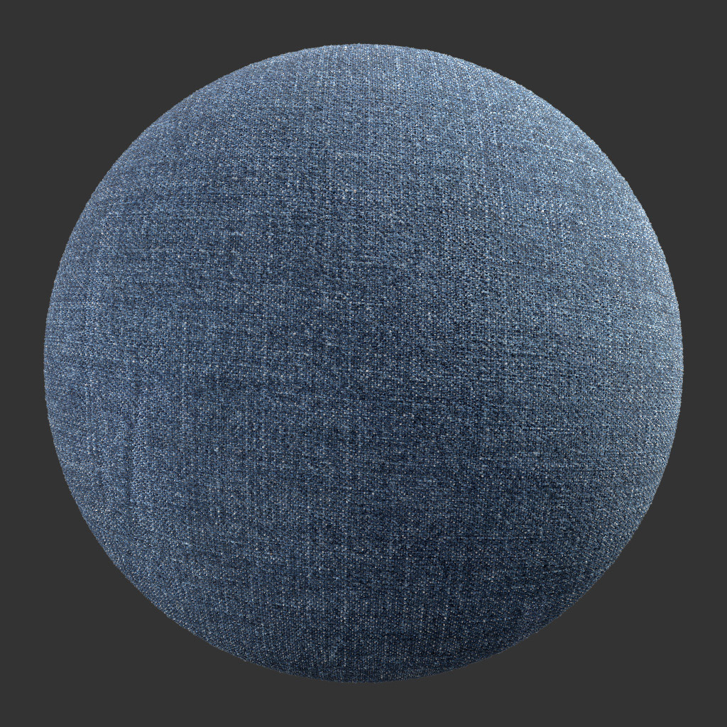 PBR TEXTURES – FULL OPTION – Fabric Denim  – 411 - thumbnail 2