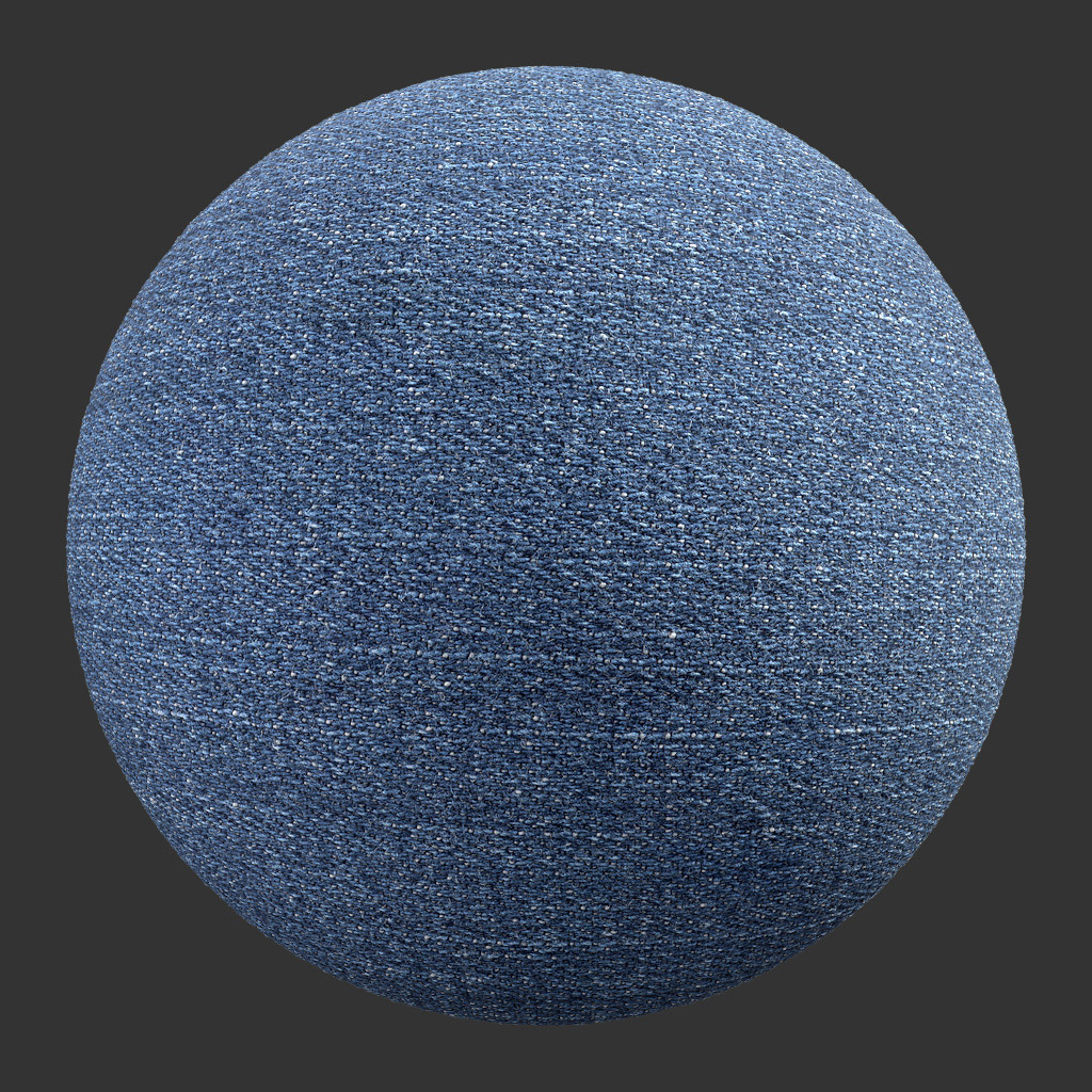 PBR TEXTURES – FULL OPTION – Fabric Denim  – 413 - thumbnail 2