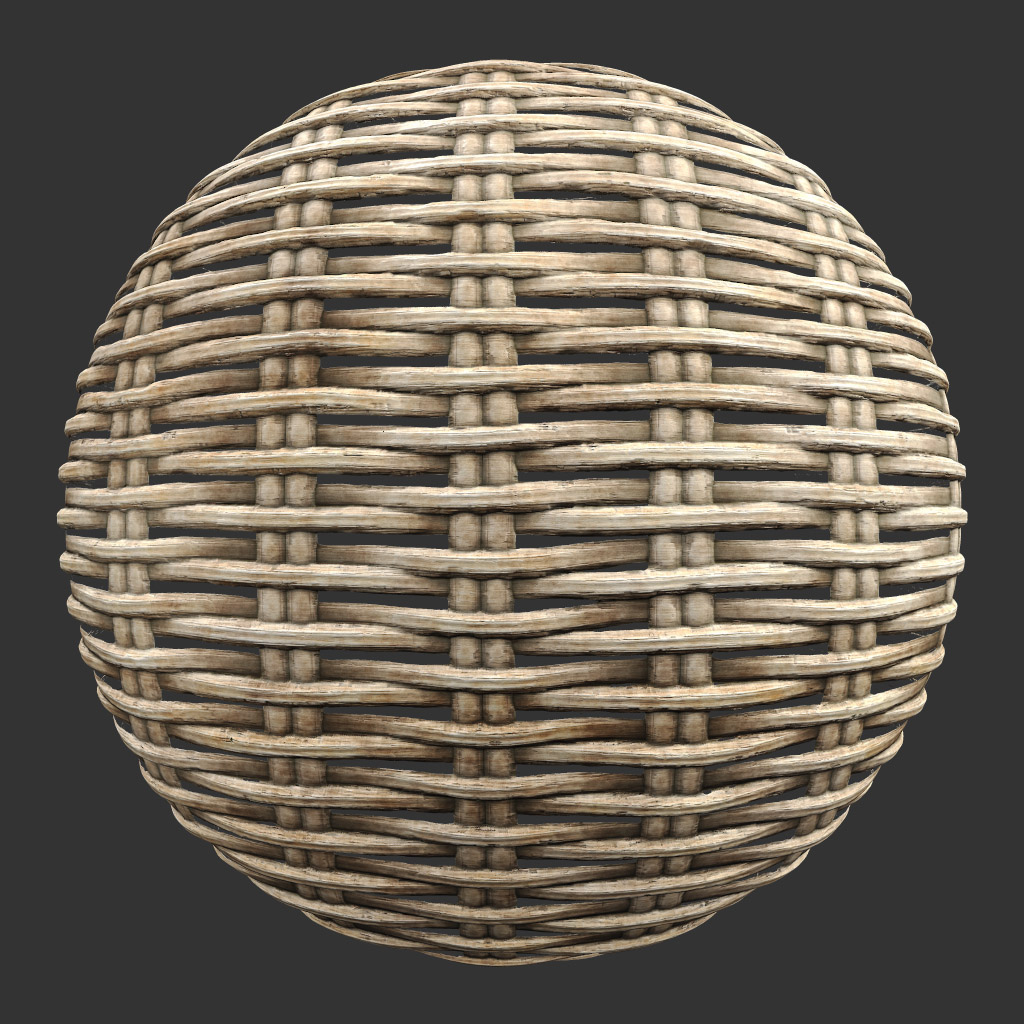 PBR TEXTURES – FULL OPTION – Fabric Wicker  – 445 - thumbnail 2