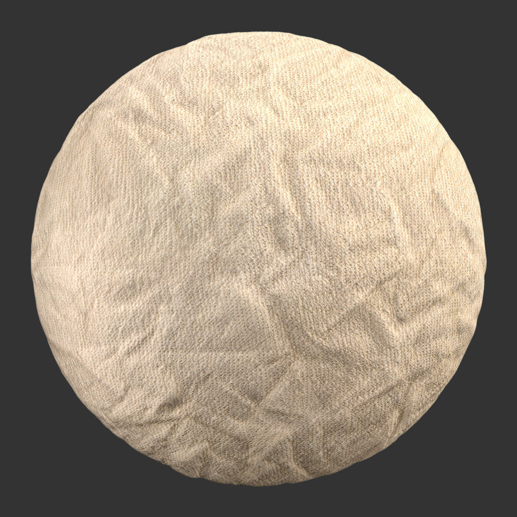 PBR TEXTURES – FULL OPTION – Fabric Wrinkled  – 450 - thumbnail 2