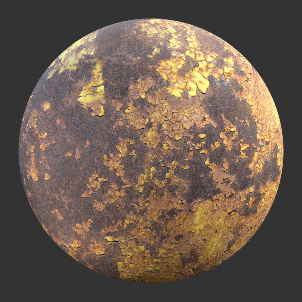 PBR TEXTURES – FULL OPTION – Chipped Paint  – 158 - thumbnail 2