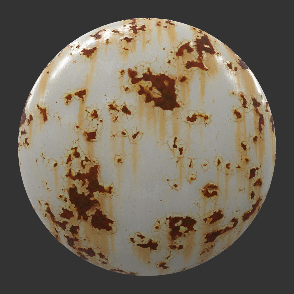 PBR TEXTURES – FULL OPTION – Chipped Paint  – 160 - thumbnail 2