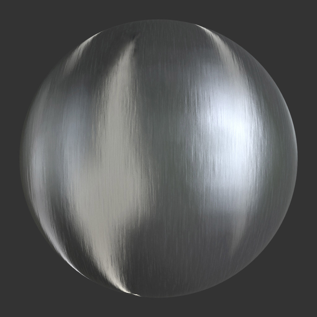 PBR TEXTURES – FULL OPTION – Metal Brushed  – 707 - thumbnail 2