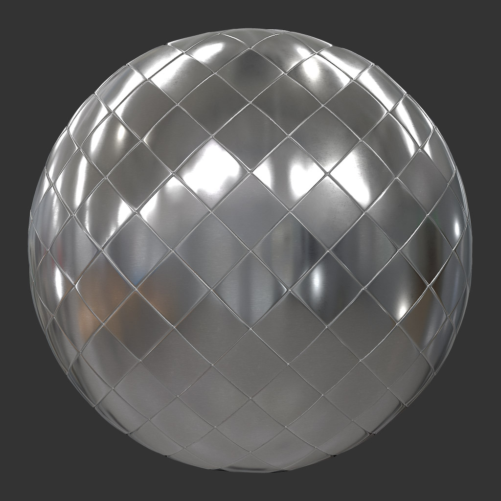 PBR TEXTURES – FULL OPTION – Metal Designer Wall – 732 - thumbnail 2