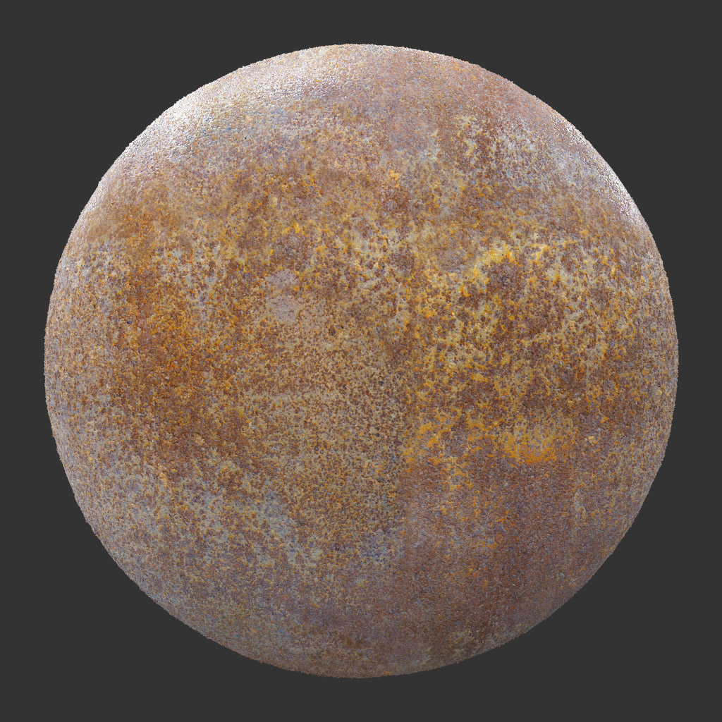 PBR TEXTURES – FULL OPTION – Rust Plain  – 1039 - thumbnail 2