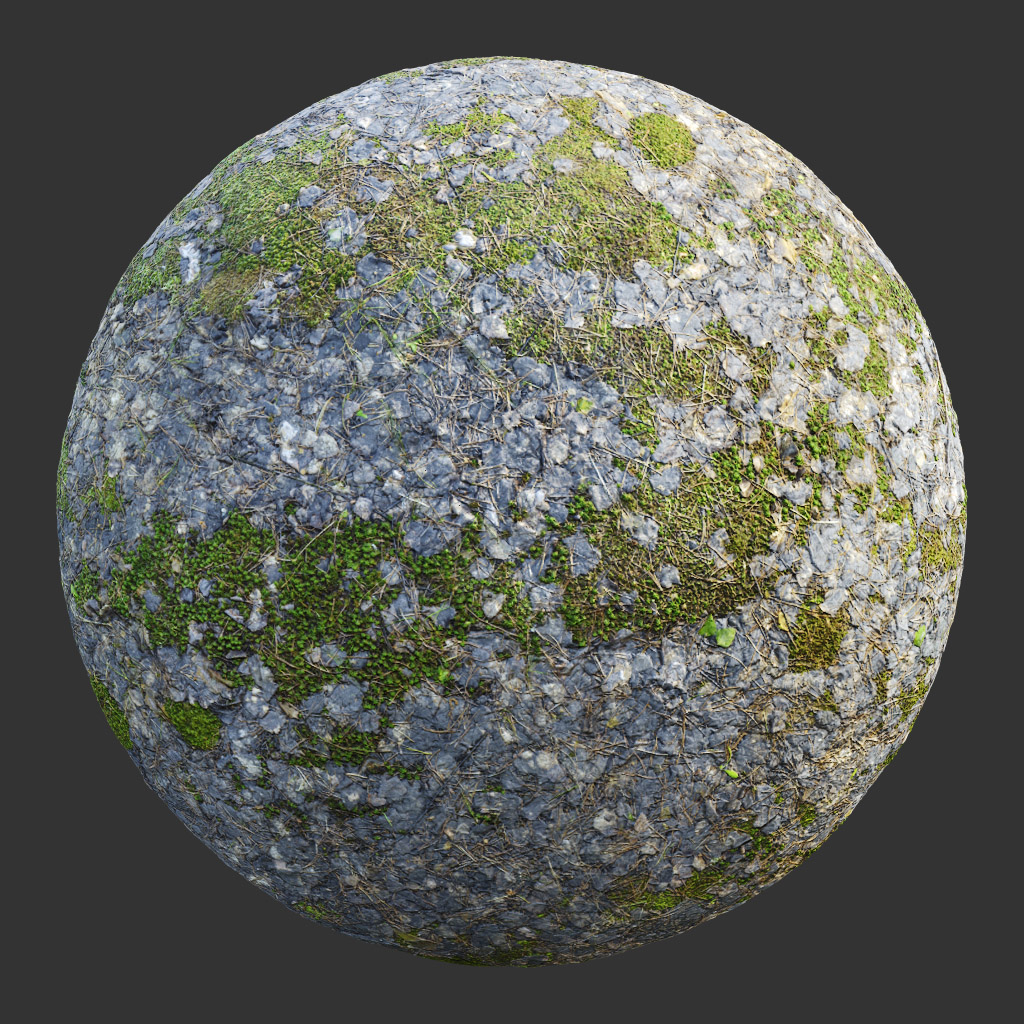 PBR TEXTURES – FULL OPTION – Ground Forest Mossy – 549 - thumbnail 2