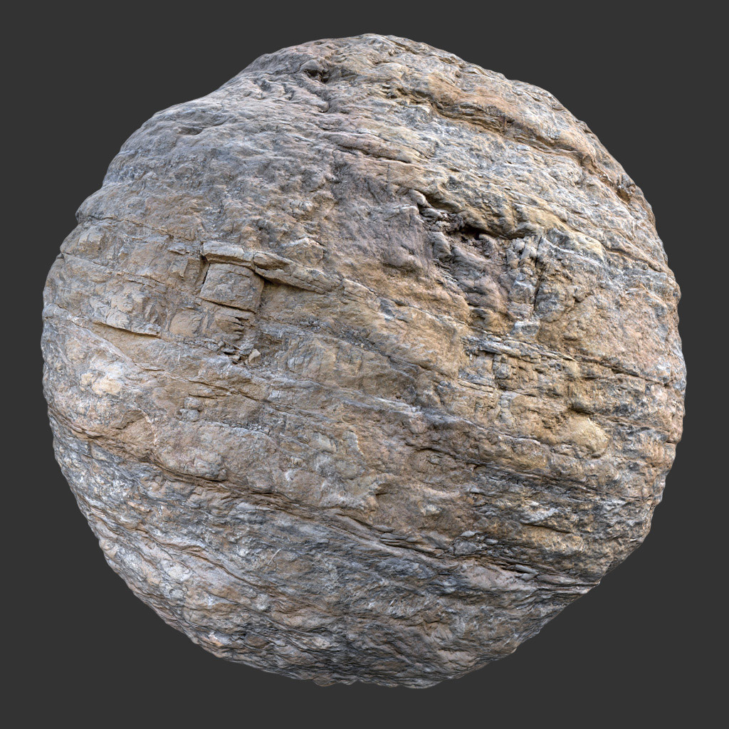 PBR TEXTURES – FULL OPTION – Cliff Smooth  – 260 - thumbnail 2