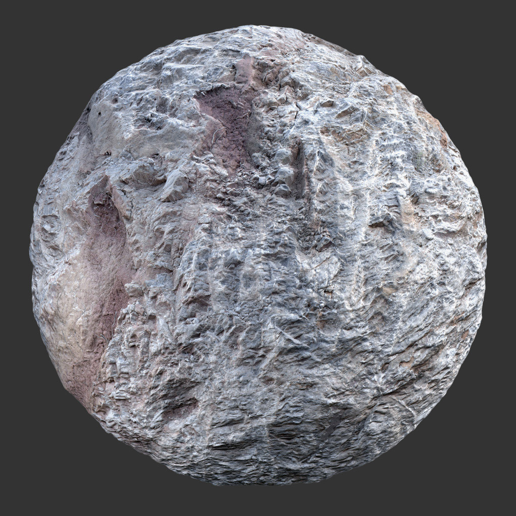 TEXTURES – STONES – BRICK – CliffChunkyGrey 007 - thumbnail 1