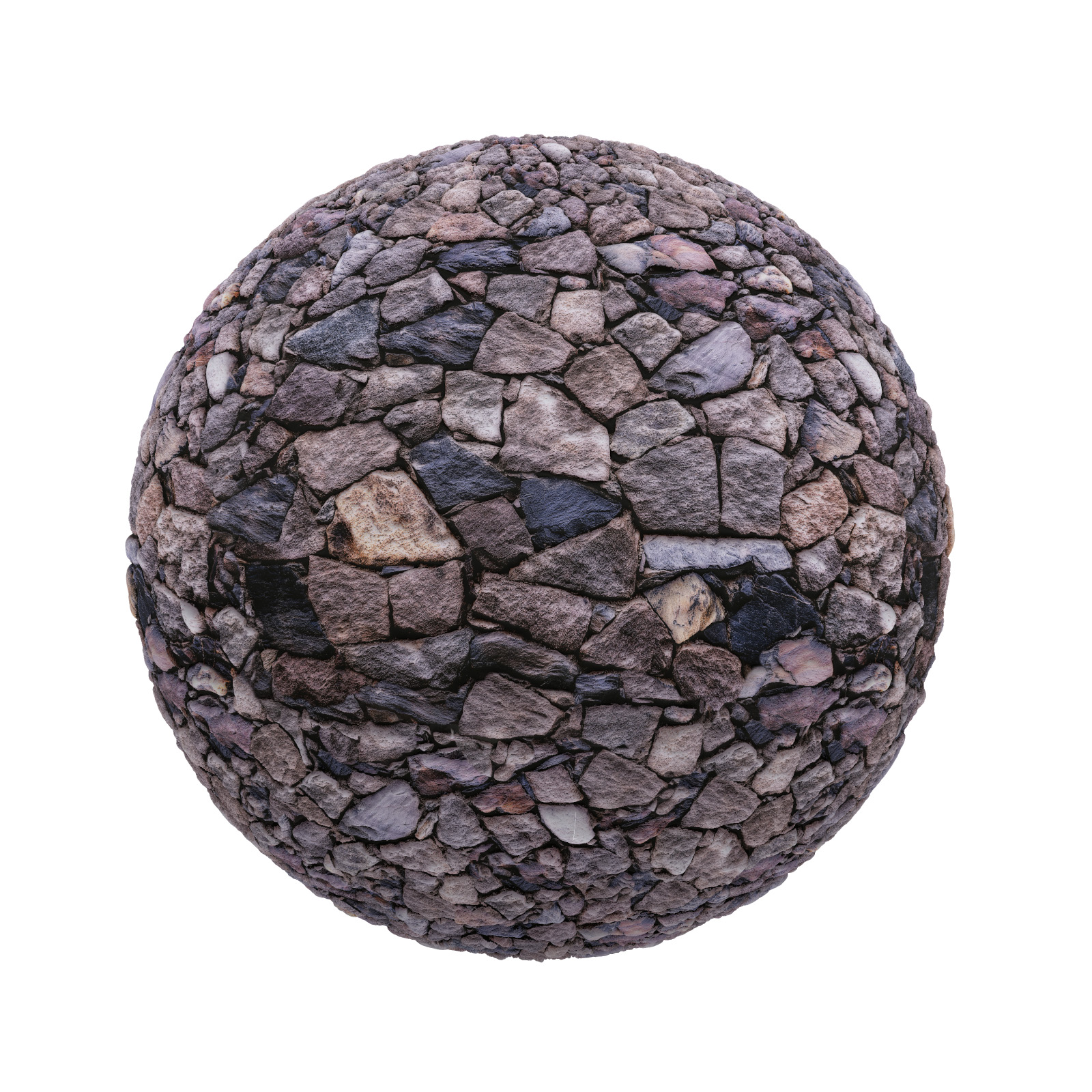 TEXTURES – STONES – CGAxis PBR Colection Vol 1 Stones – irregular stone pavement 1 - thumbnail 1