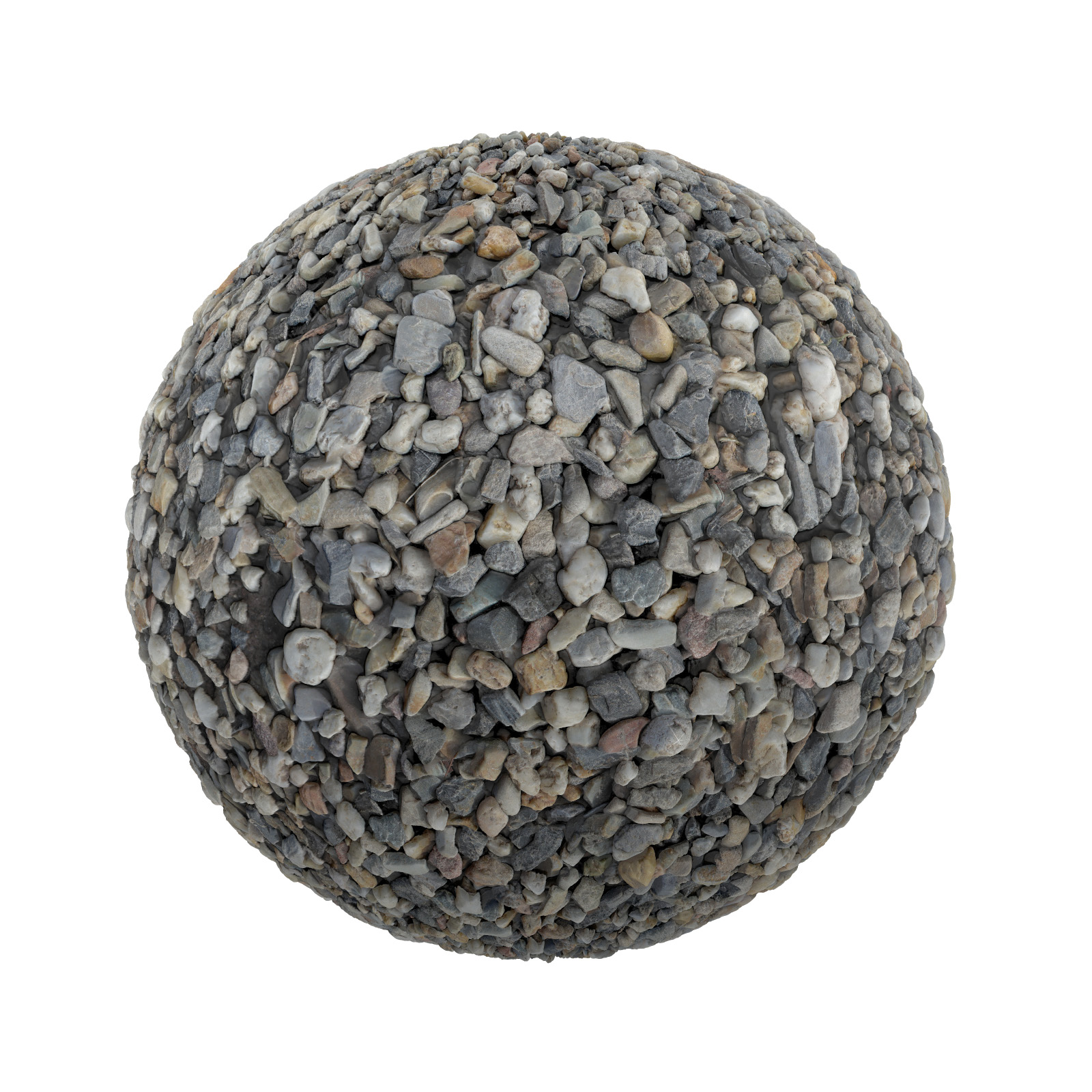 TEXTURES – STONES – CGAxis PBR Colection Vol 1 Stones – pebbles - thumbnail 1