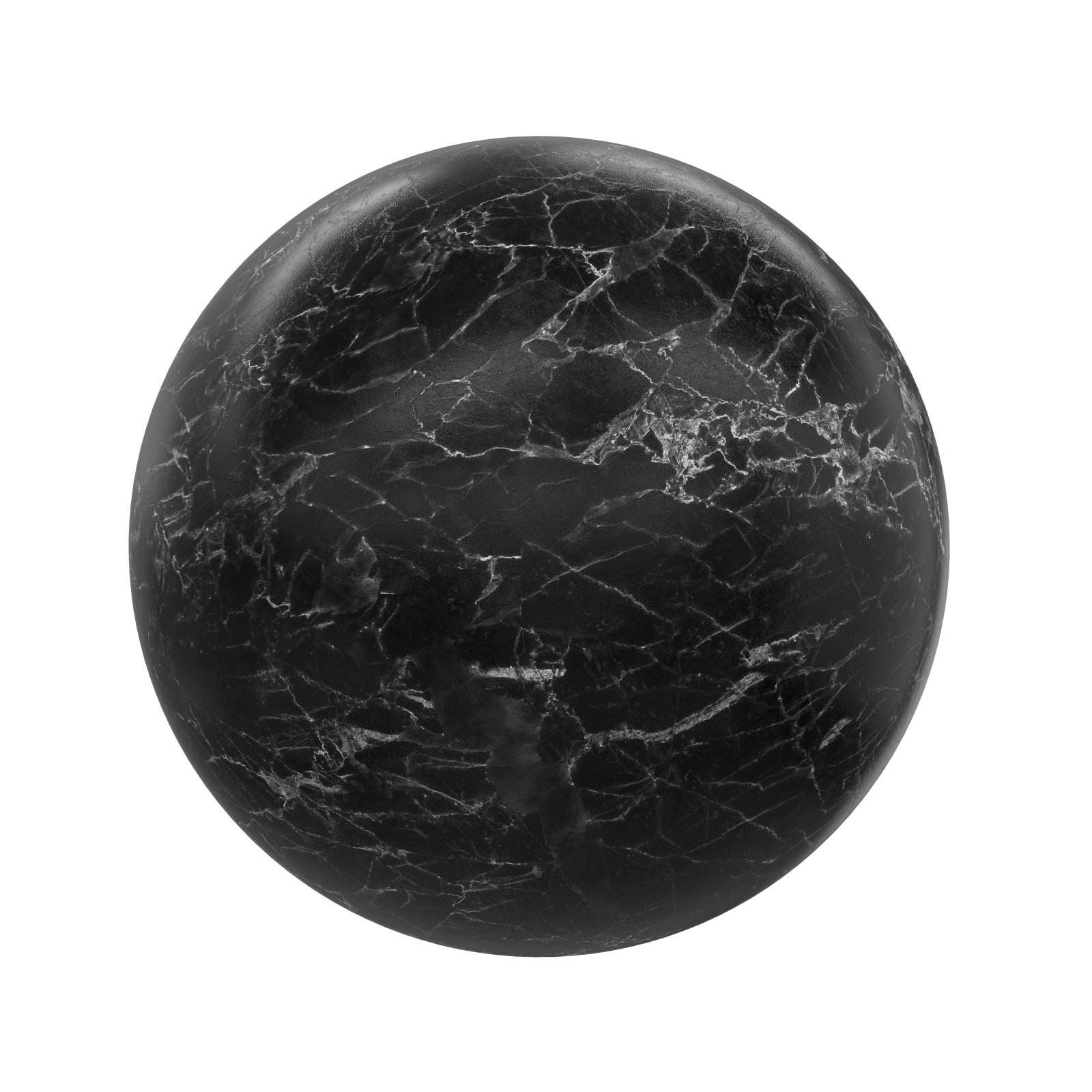 TEXTURES – STONES – CGAxis PBR Colection Vol 1 Stones – black marble 1 - thumbnail 1