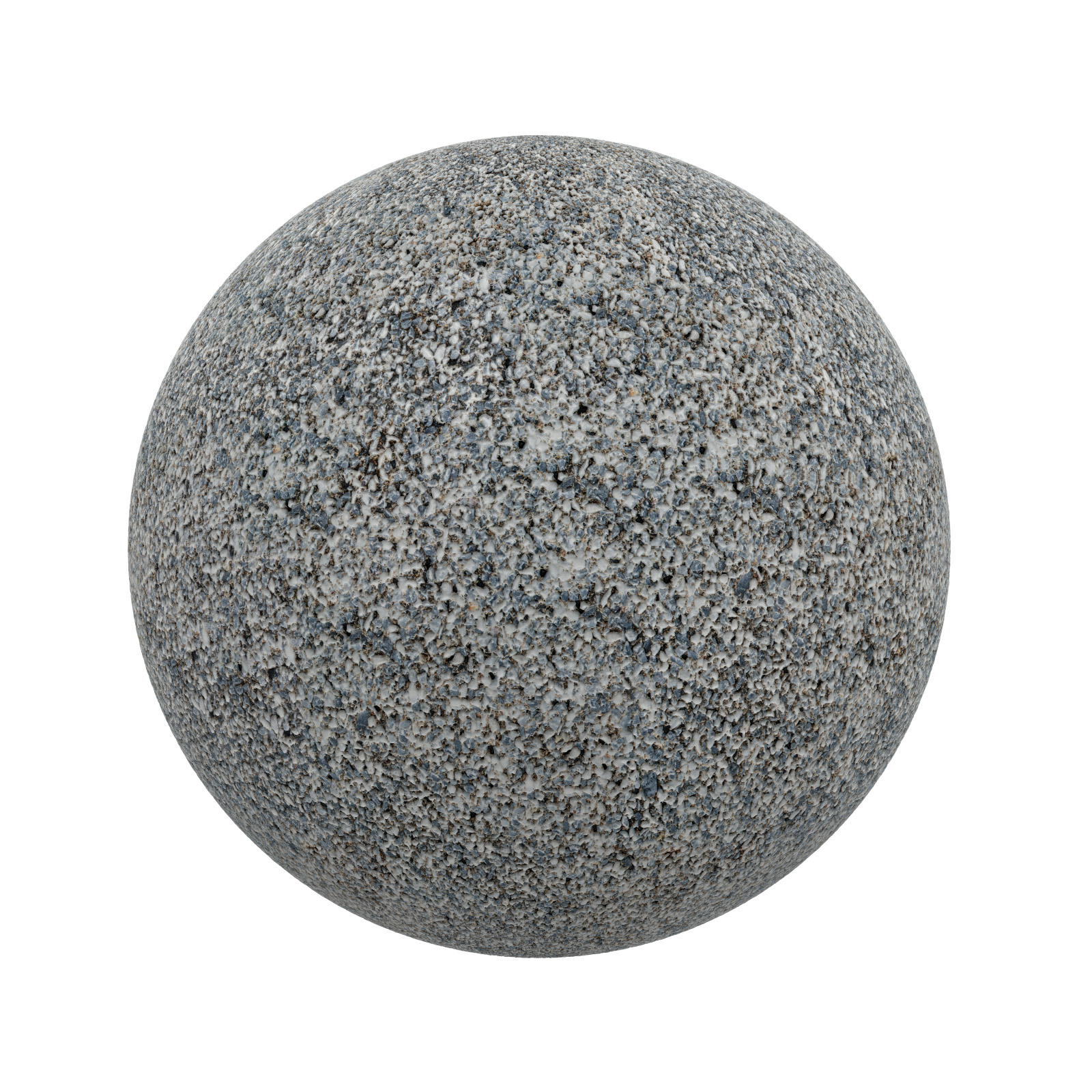 TEXTURES – STONES – CGAxis PBR Colection Vol 1 Stones – rough grey granite - thumbnail 1