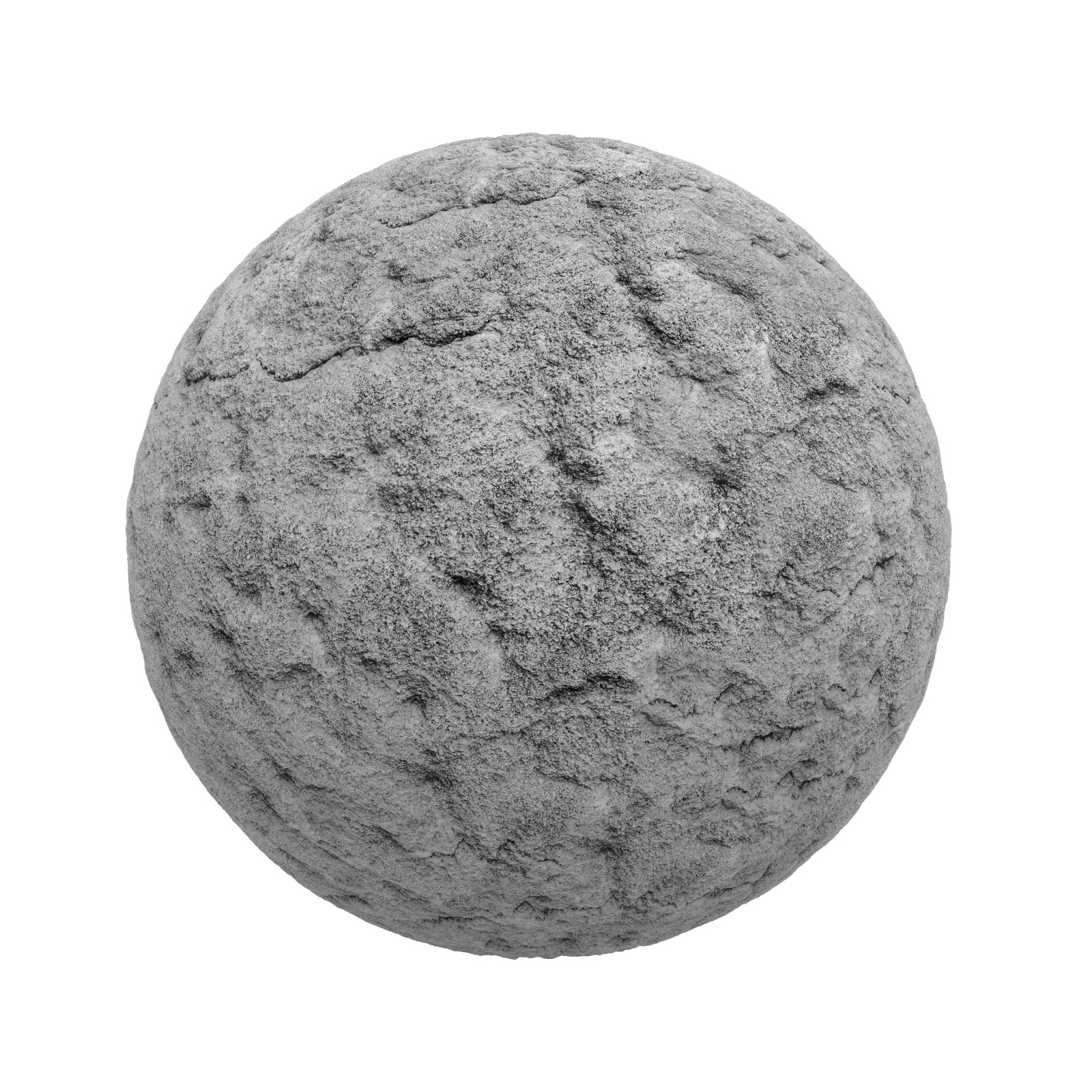 TEXTURES – STONES – CGAxis PBR Colection Vol 1 Stones – rough grey stone 4 - thumbnail 1