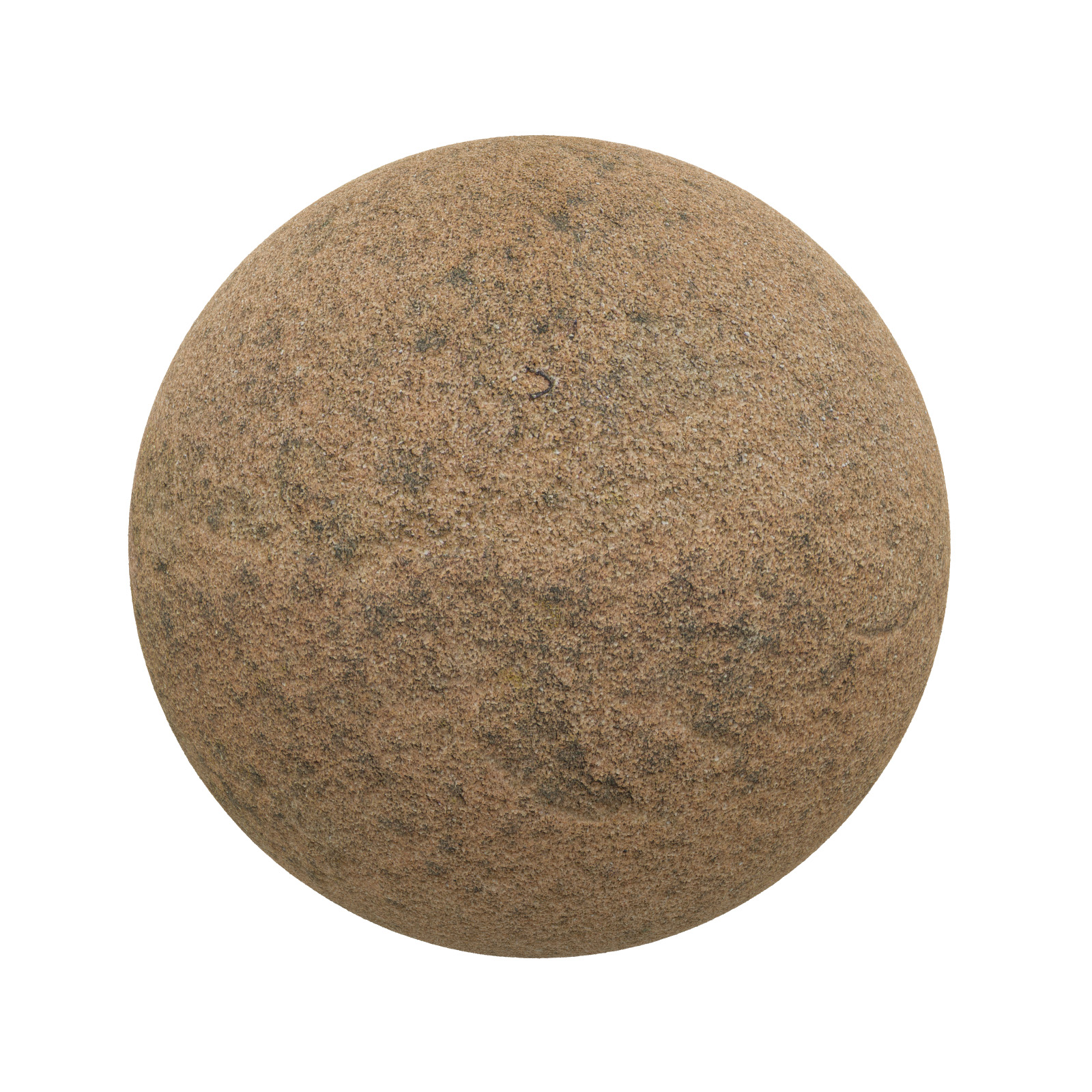 TEXTURES – STONES – CGAxis PBR Colection Vol 1 Stones – rough orange sandstone - thumbnail 1