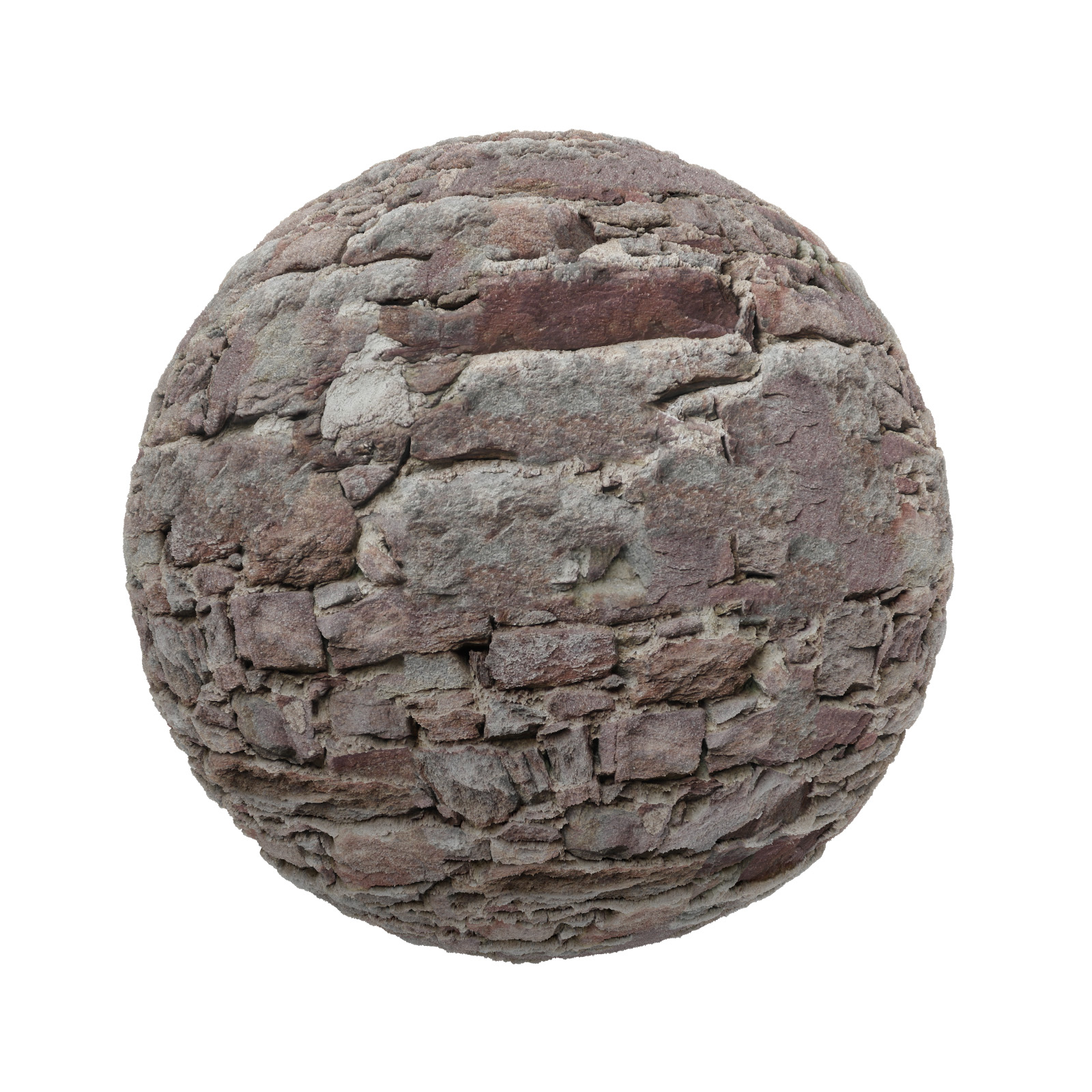 TEXTURES – STONES – CGAxis PBR Colection Vol 1 Stones – rough stone wall - thumbnail 1