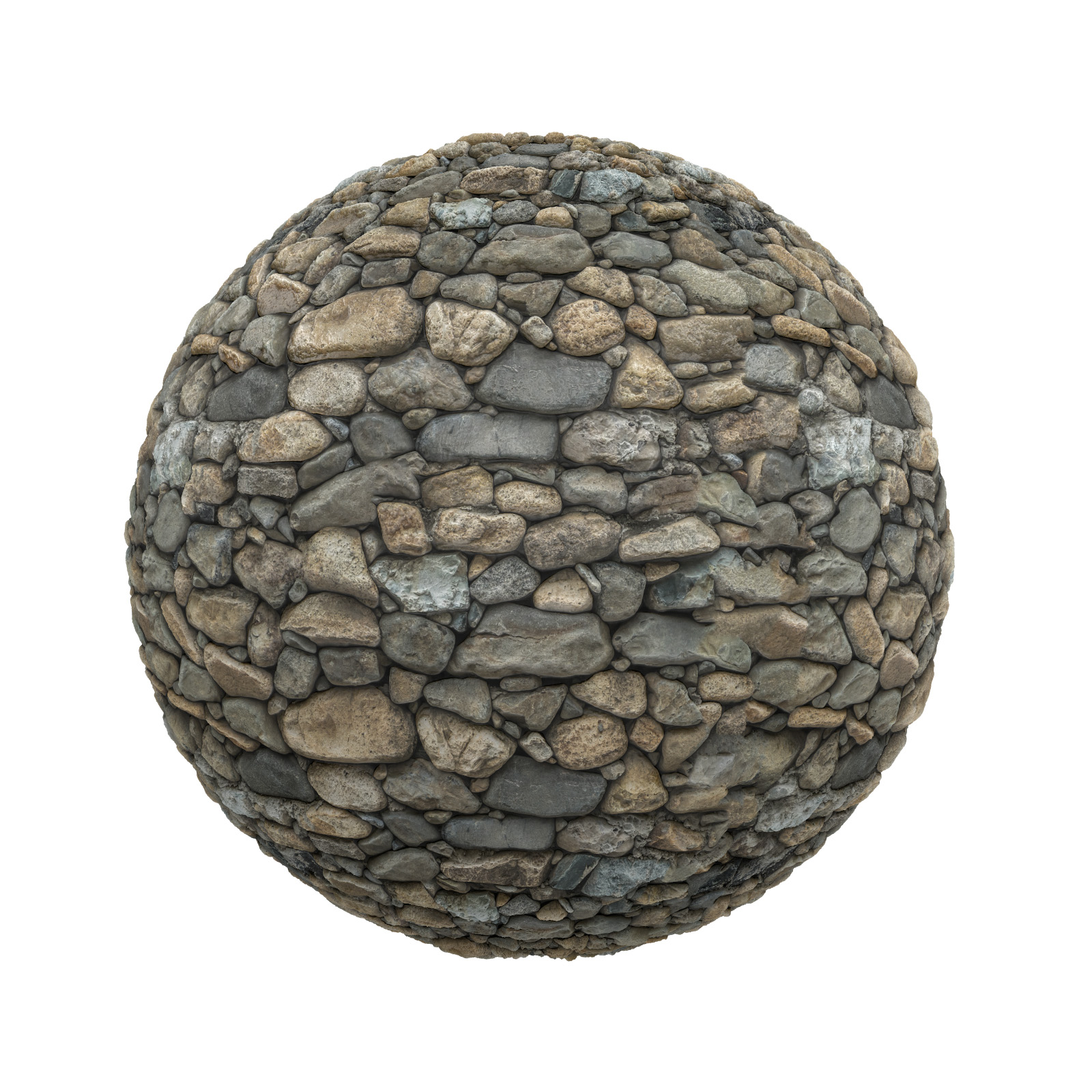 TEXTURES – STONES – CGAxis PBR Colection Vol 1 Stones – stone pavement - thumbnail 1