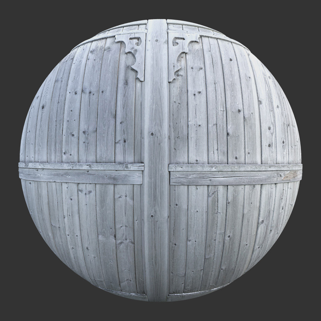 PBR TEXTURES – FULL OPTION – Fence Wooden  – 456 - thumbnail 2