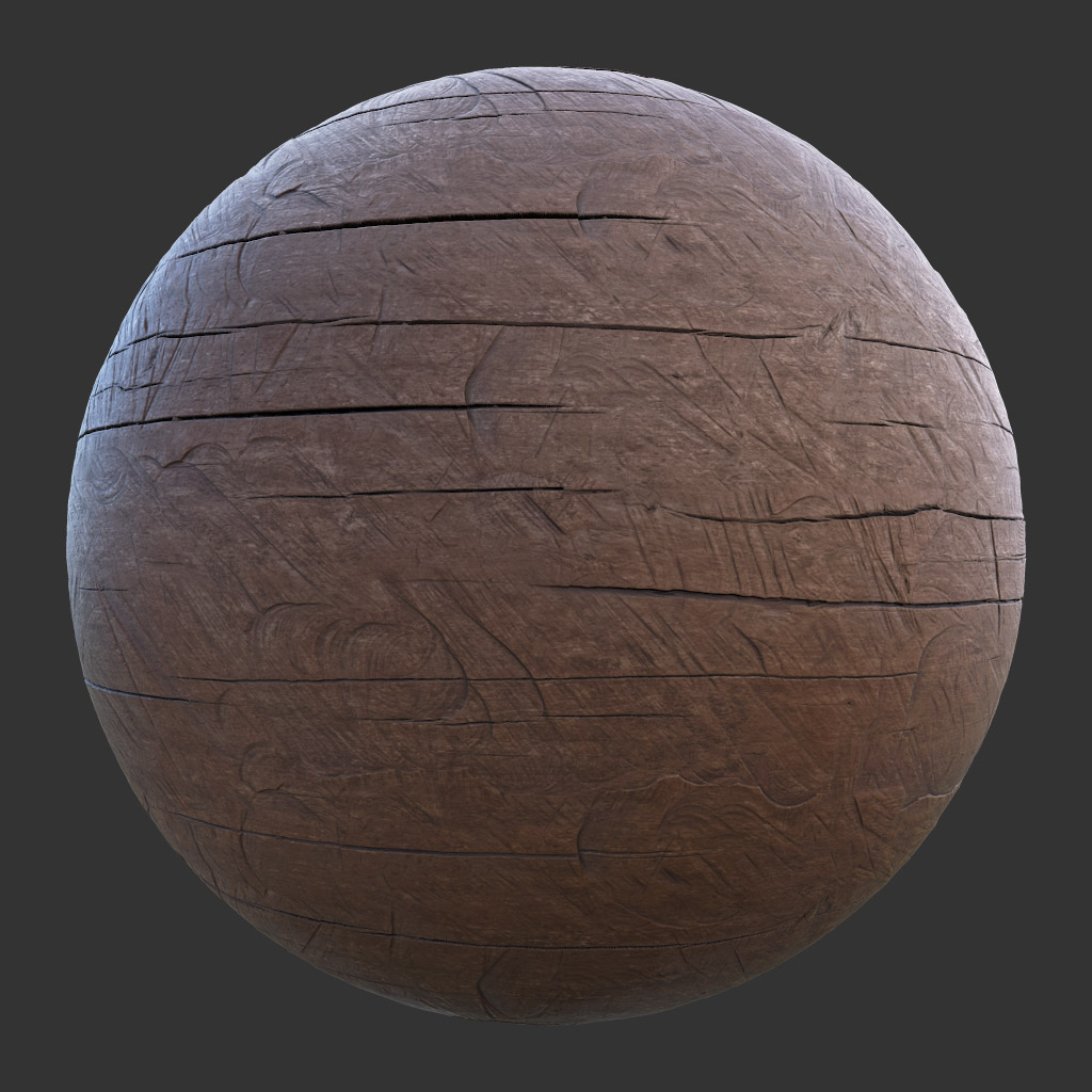 PBR TEXTURES – FULL OPTION – Wood Beam Dark – 1254 - thumbnail 2