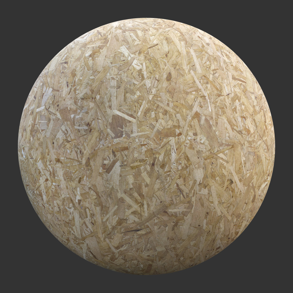 PBR TEXTURES – FULL OPTION – Wood Chipboard  – 1261 - thumbnail 2