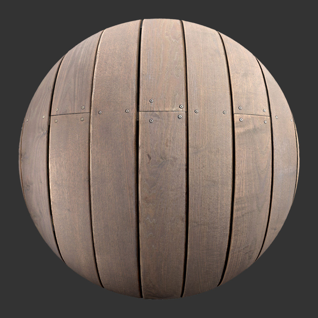 PBR TEXTURES – FULL OPTION – Wood Planks  – 1371 - thumbnail 2