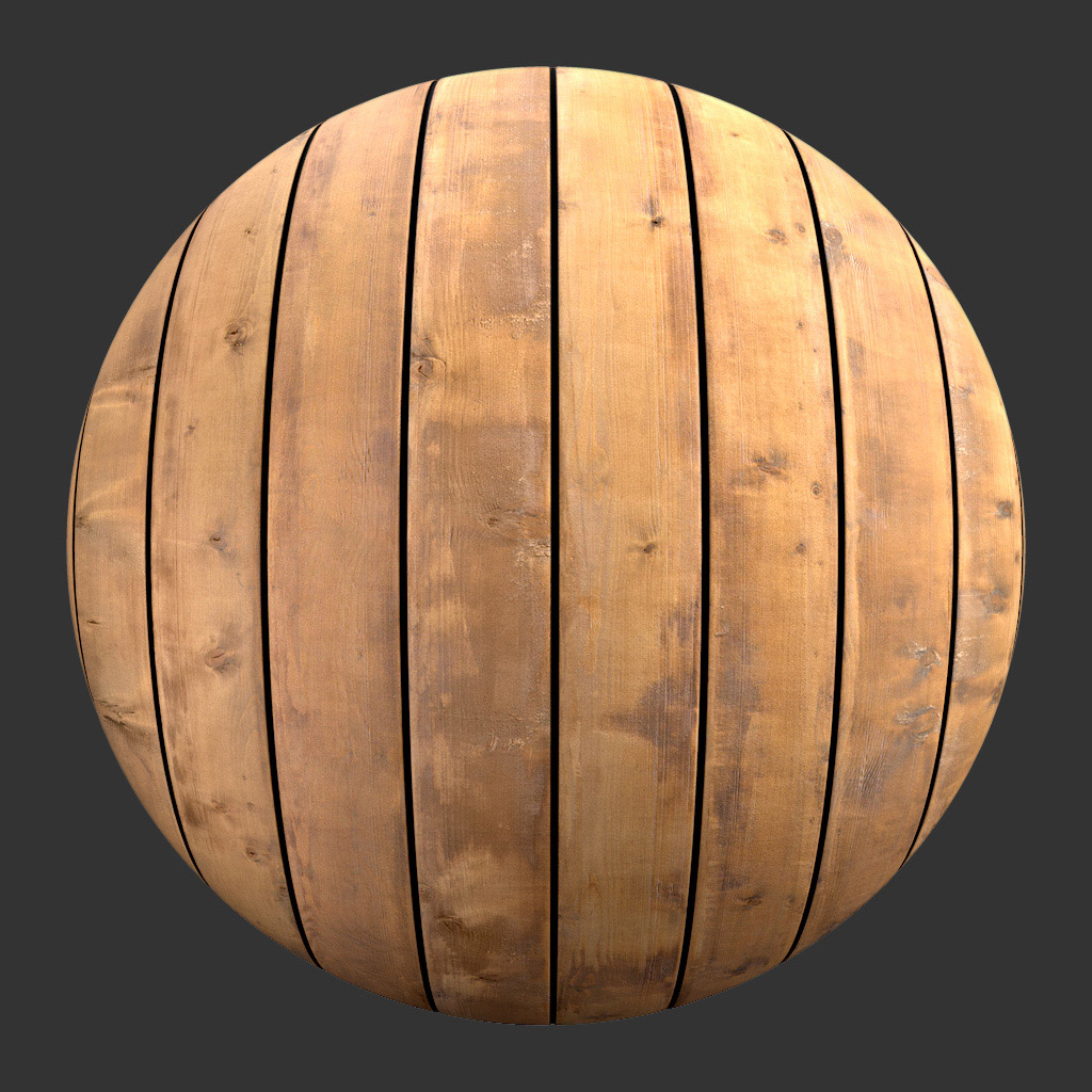 PBR TEXTURES – FULL OPTION – Wood Planks  – 1384 - thumbnail 2