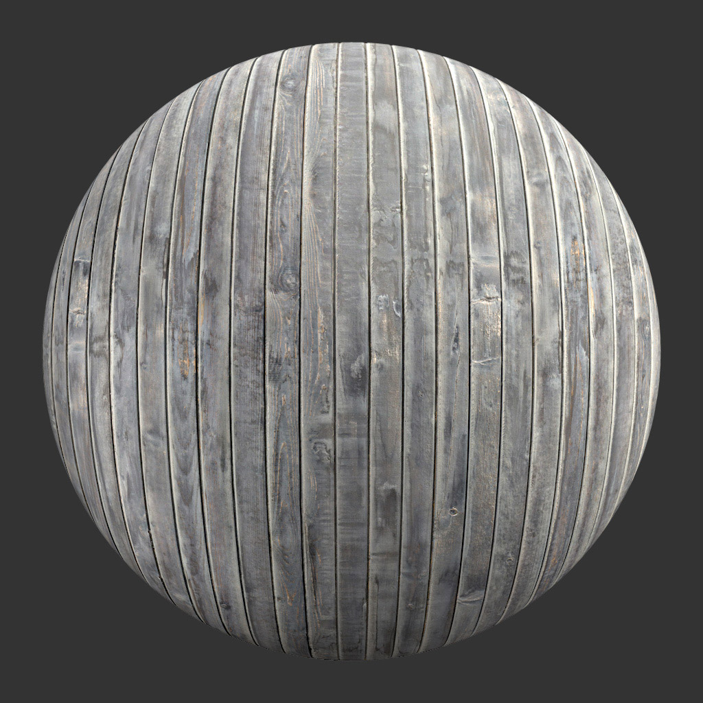 PBR TEXTURES – FULL OPTION – Wood Planks Worn – 1399 - thumbnail 2