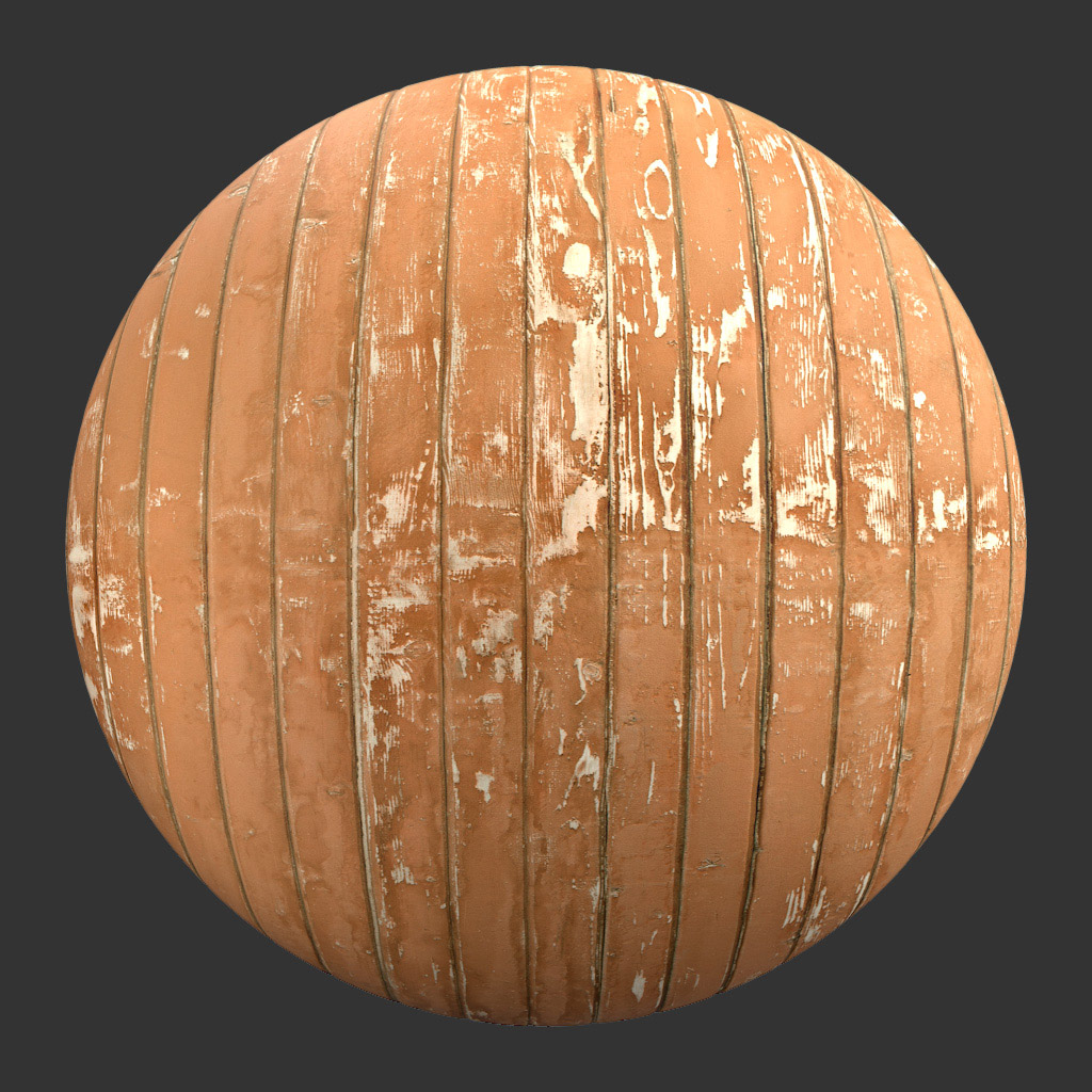 PBR TEXTURES – FULL OPTION – Wood Planks Worn – 1409 - thumbnail 2