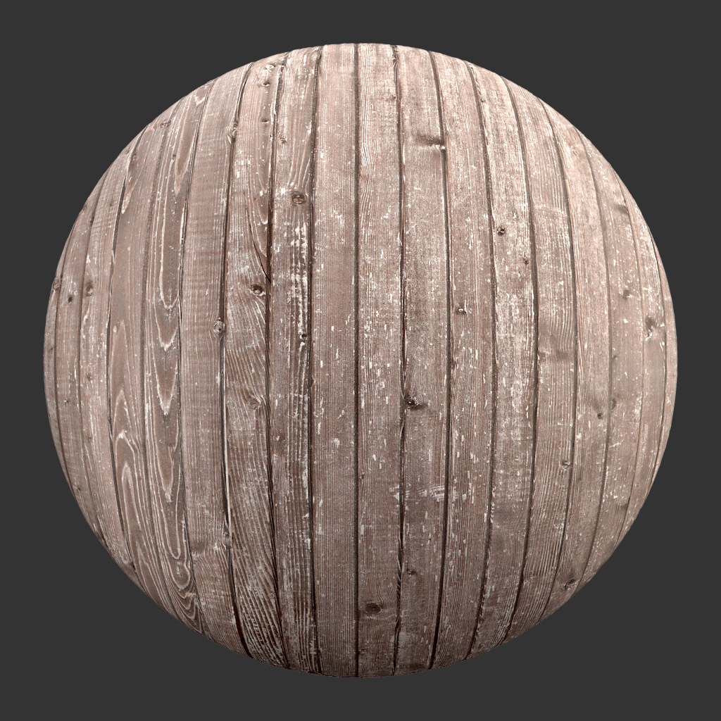 PBR TEXTURES – FULL OPTION – Wood Planks Worn – 1410 - thumbnail 2