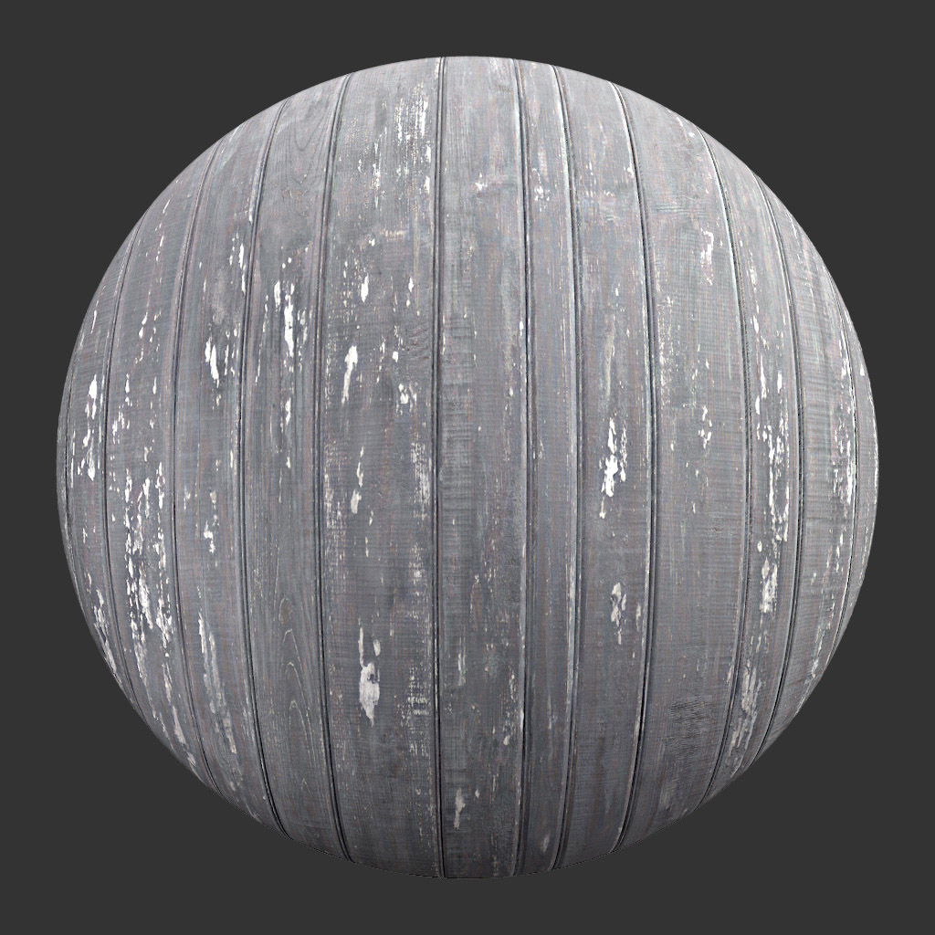 PBR TEXTURES – FULL OPTION – Wood Planks Worn – 1414 - thumbnail 2