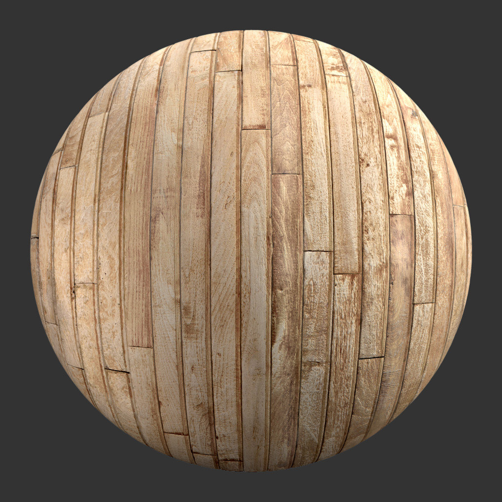 PBR TEXTURES – FULL OPTION – Wood Planks Worn – 1418 - thumbnail 2