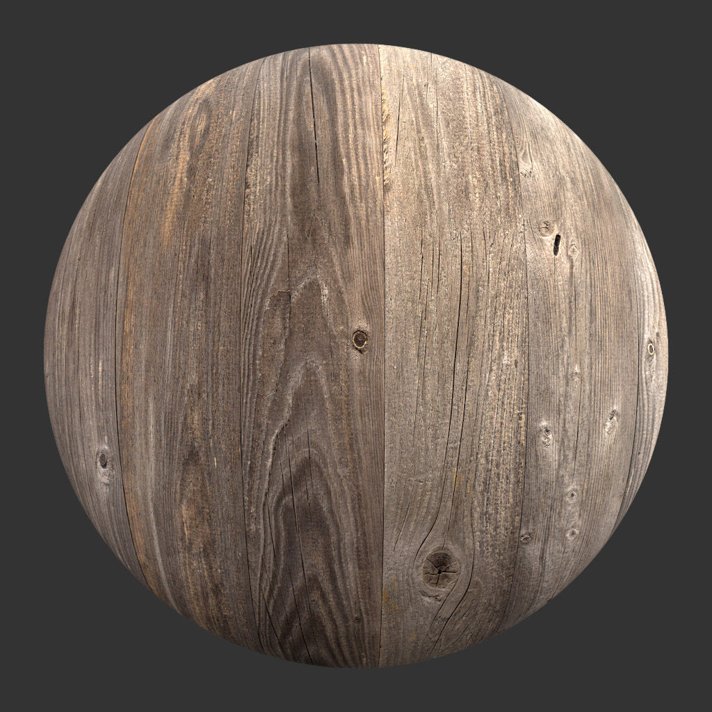 PBR TEXTURES – FULL OPTION – Wood Planks Worn – 1420 - thumbnail 2