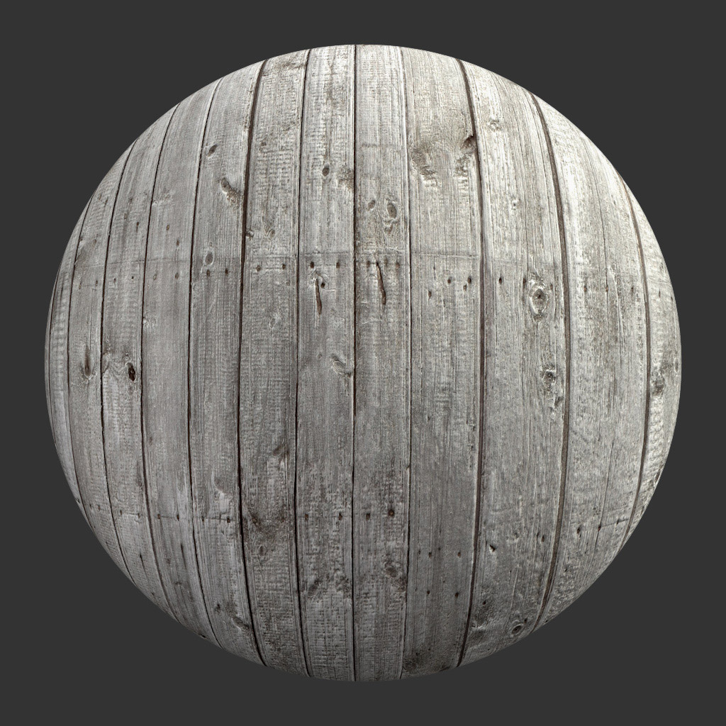 PBR TEXTURES – FULL OPTION – Wood Planks Worn – 1422 - thumbnail 2