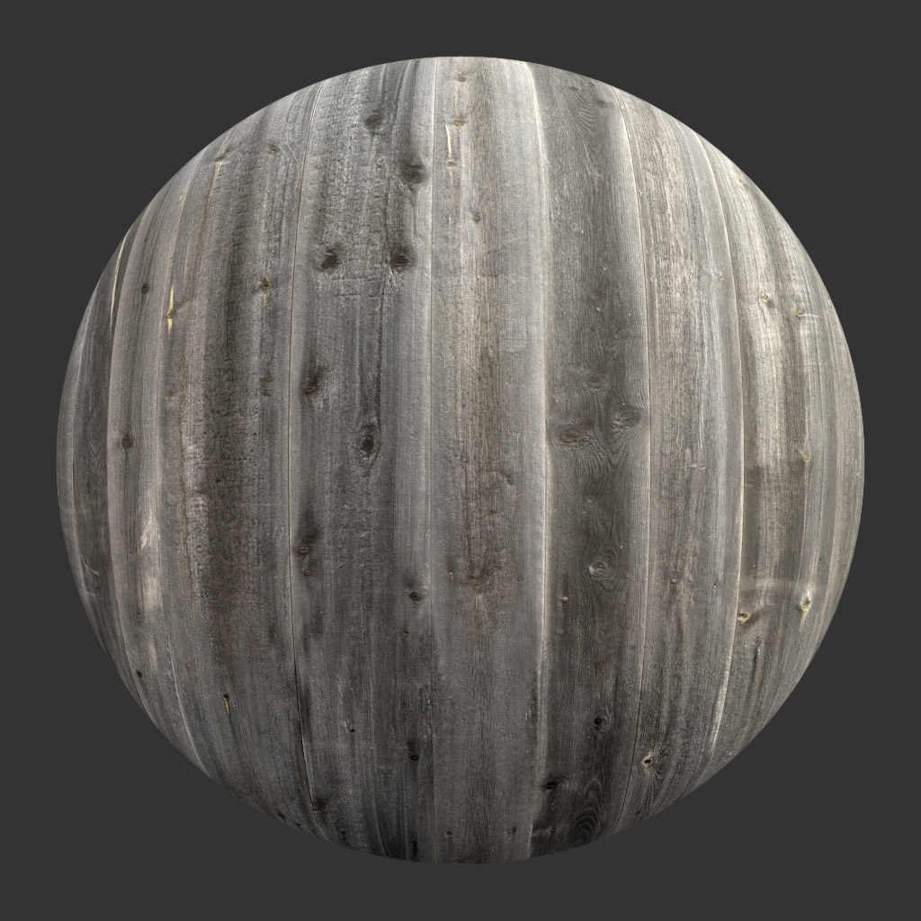 PBR TEXTURES – FULL OPTION – Wood Planks Worn – 1424 - thumbnail 2