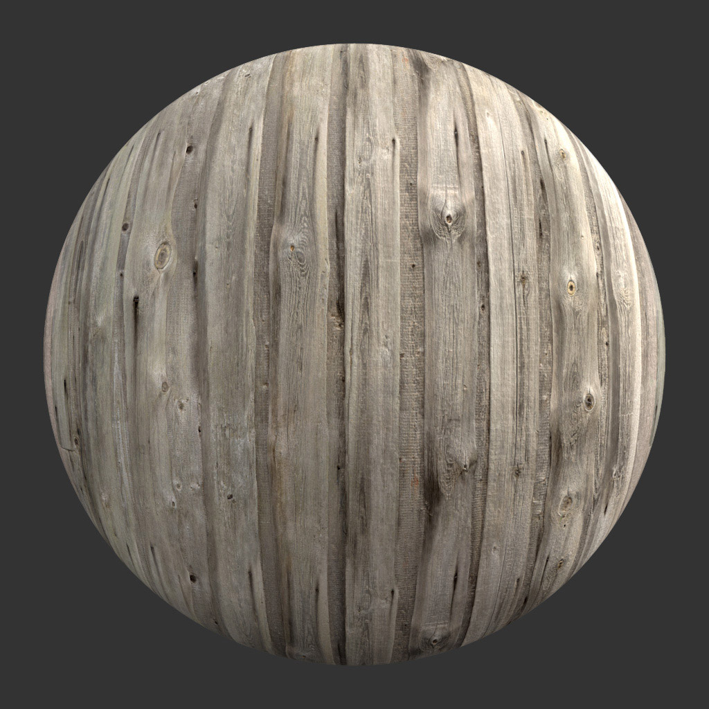 PBR TEXTURES – FULL OPTION – Wood Planks Worn – 1425 - thumbnail 2