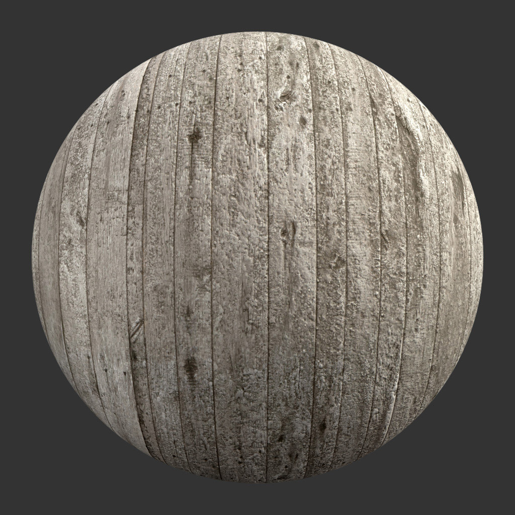 PBR TEXTURES – FULL OPTION – Wood Planks Worn – 1427 - thumbnail 2