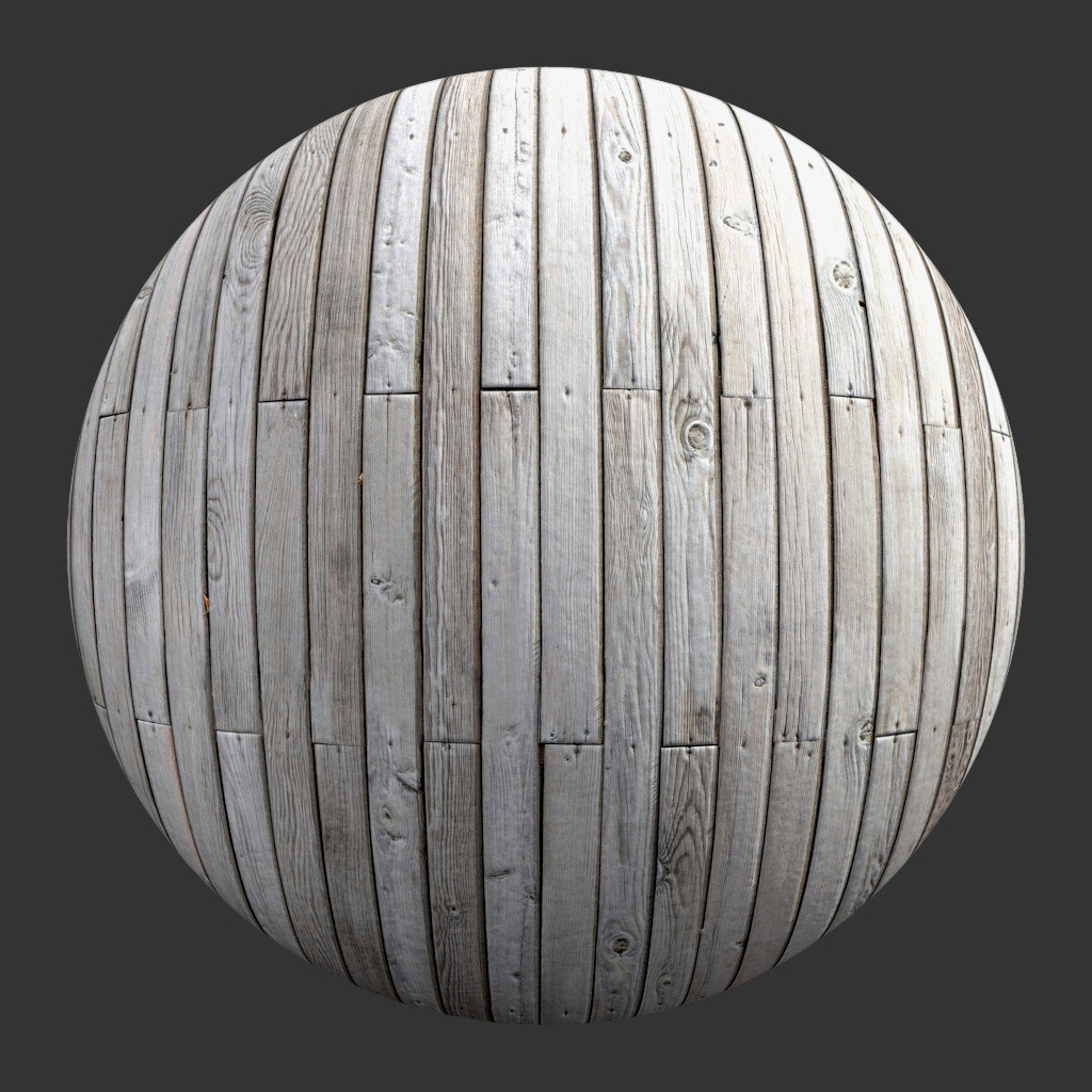 PBR TEXTURES – FULL OPTION – Wood Planks Worn – 1429 - thumbnail 2