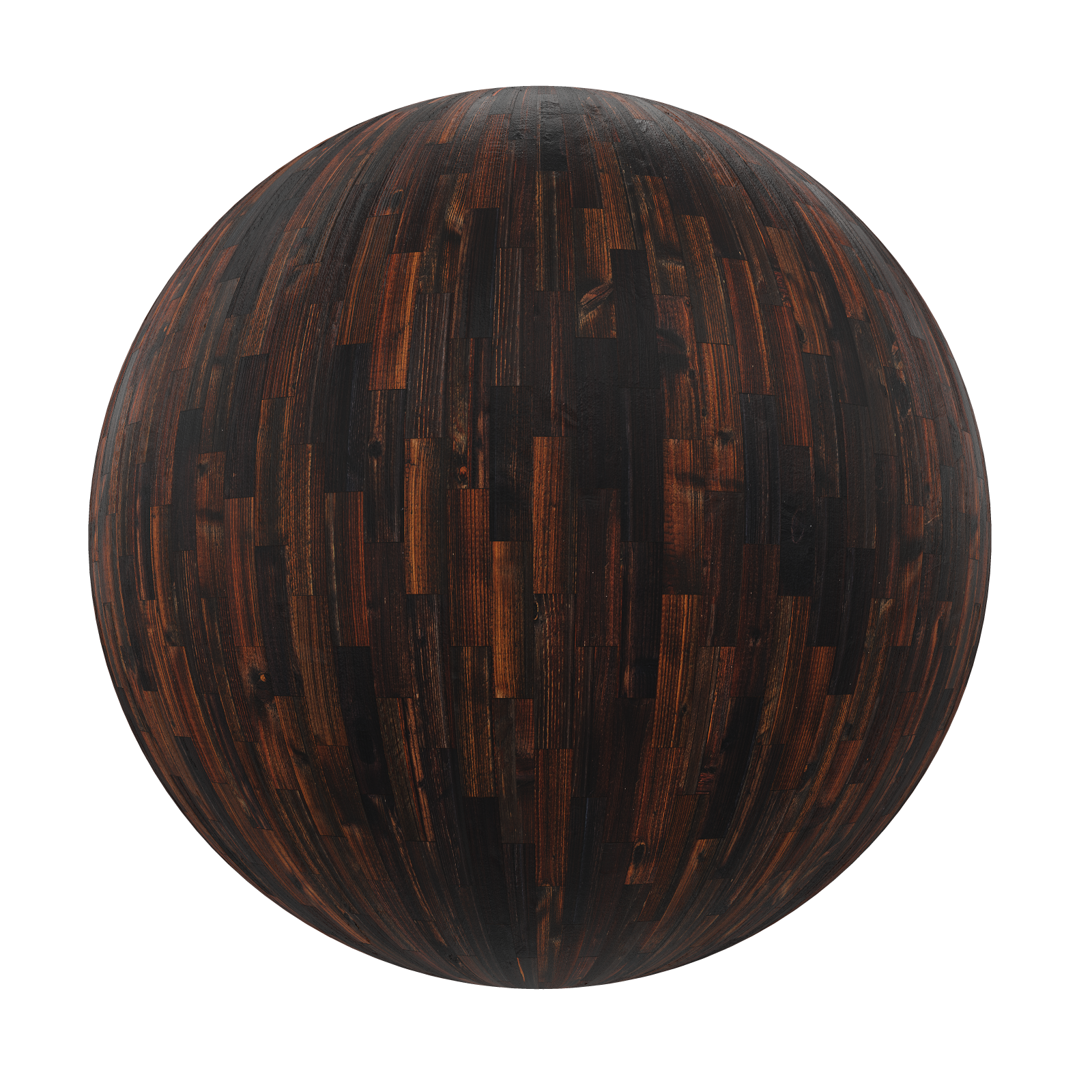 TEXTURES – WOOD – Dark Old Wood Tiles 2 - thumbnail 1