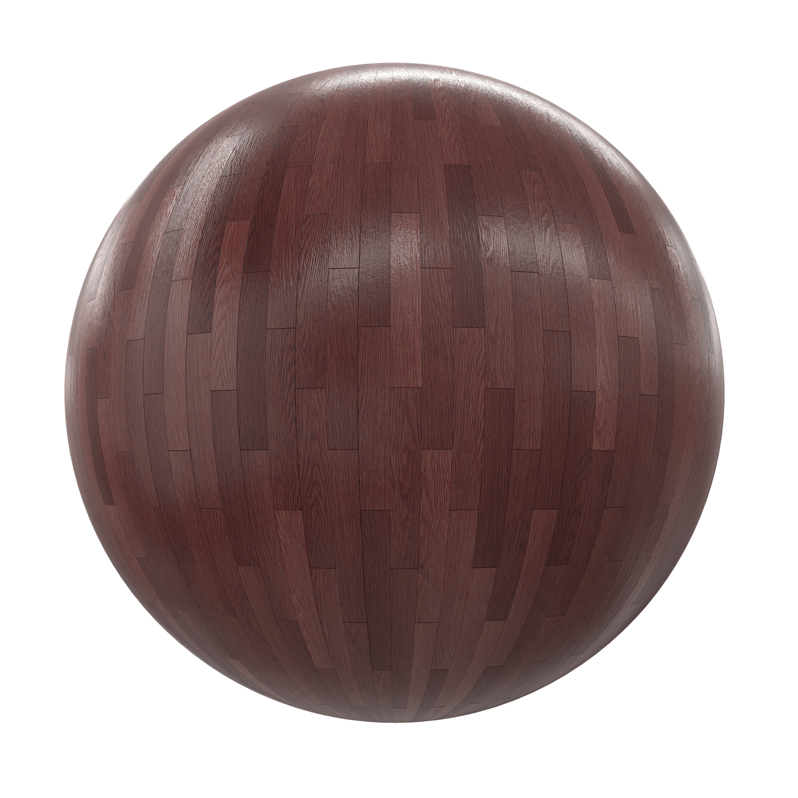 TEXTURES – WOOD – Dark Shiny Wood Tiles 5 - thumbnail 1