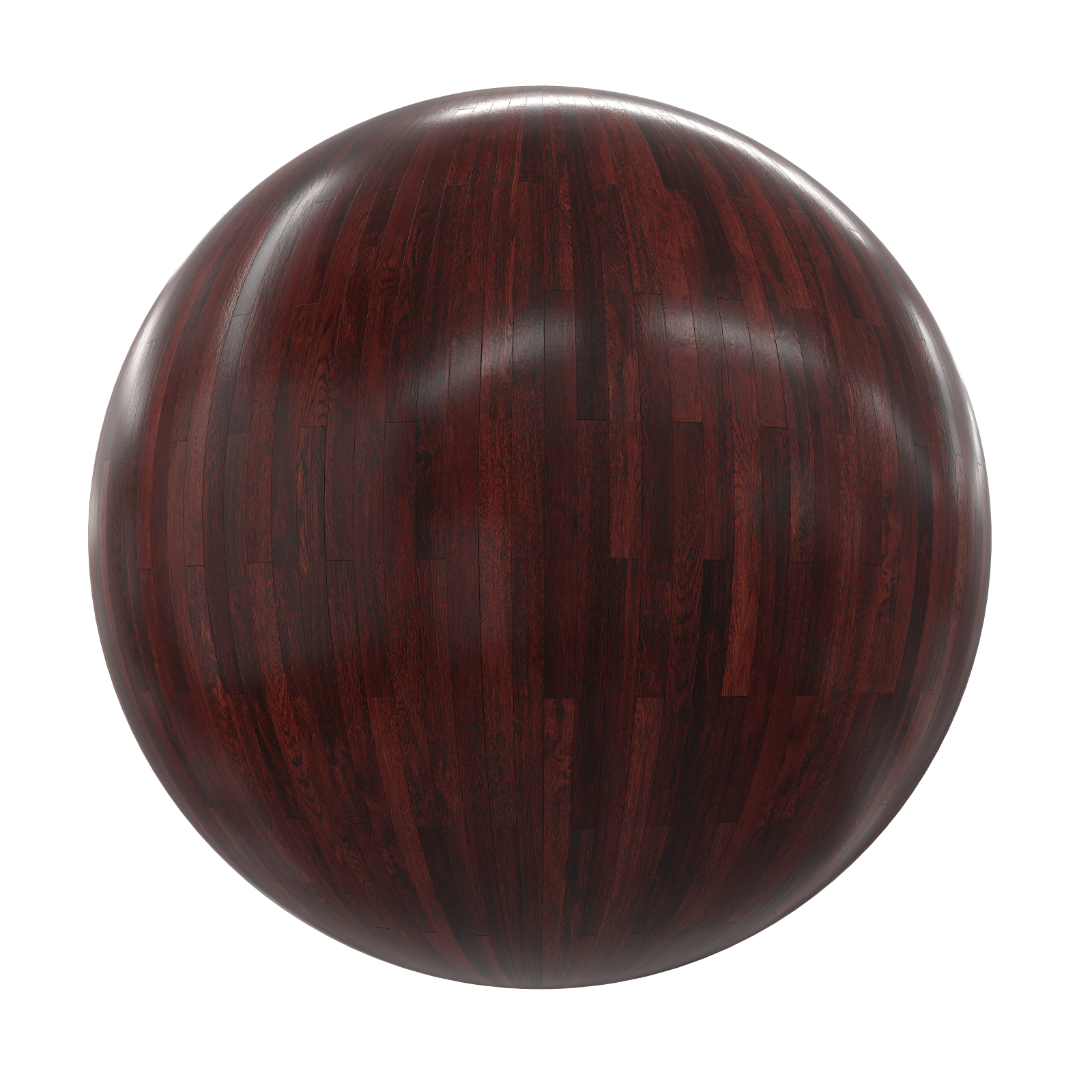 TEXTURES – WOOD – Dark Shiny Wood Tiles 7 - thumbnail 1