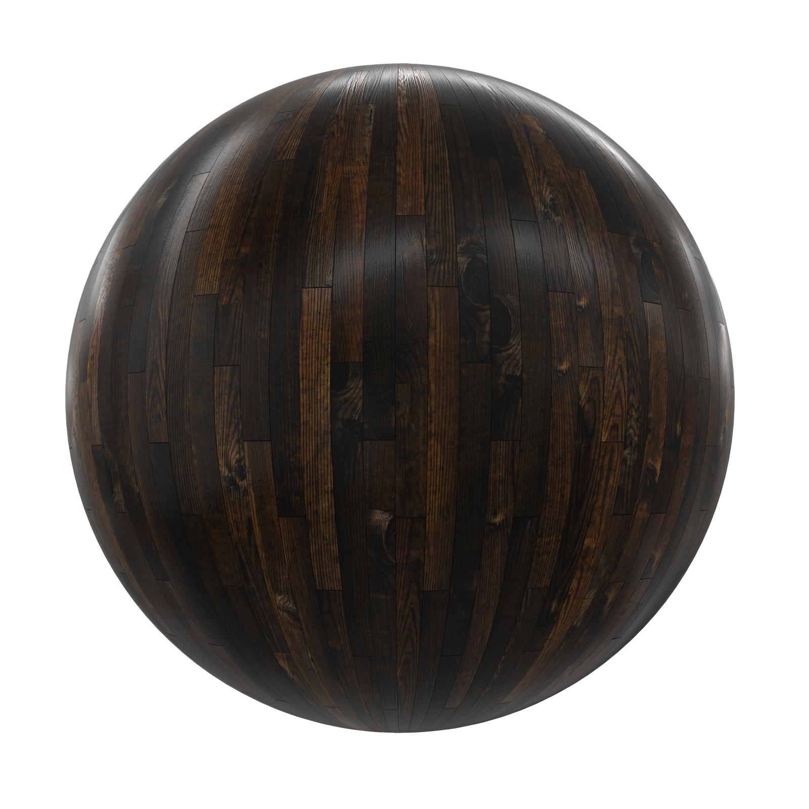 TEXTURES – WOOD – Dark Wood Tiles 10 - thumbnail 1