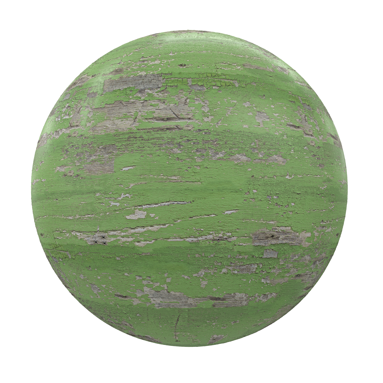 TEXTURES – WOOD – Green Painted Old Wood - thumbnail 1