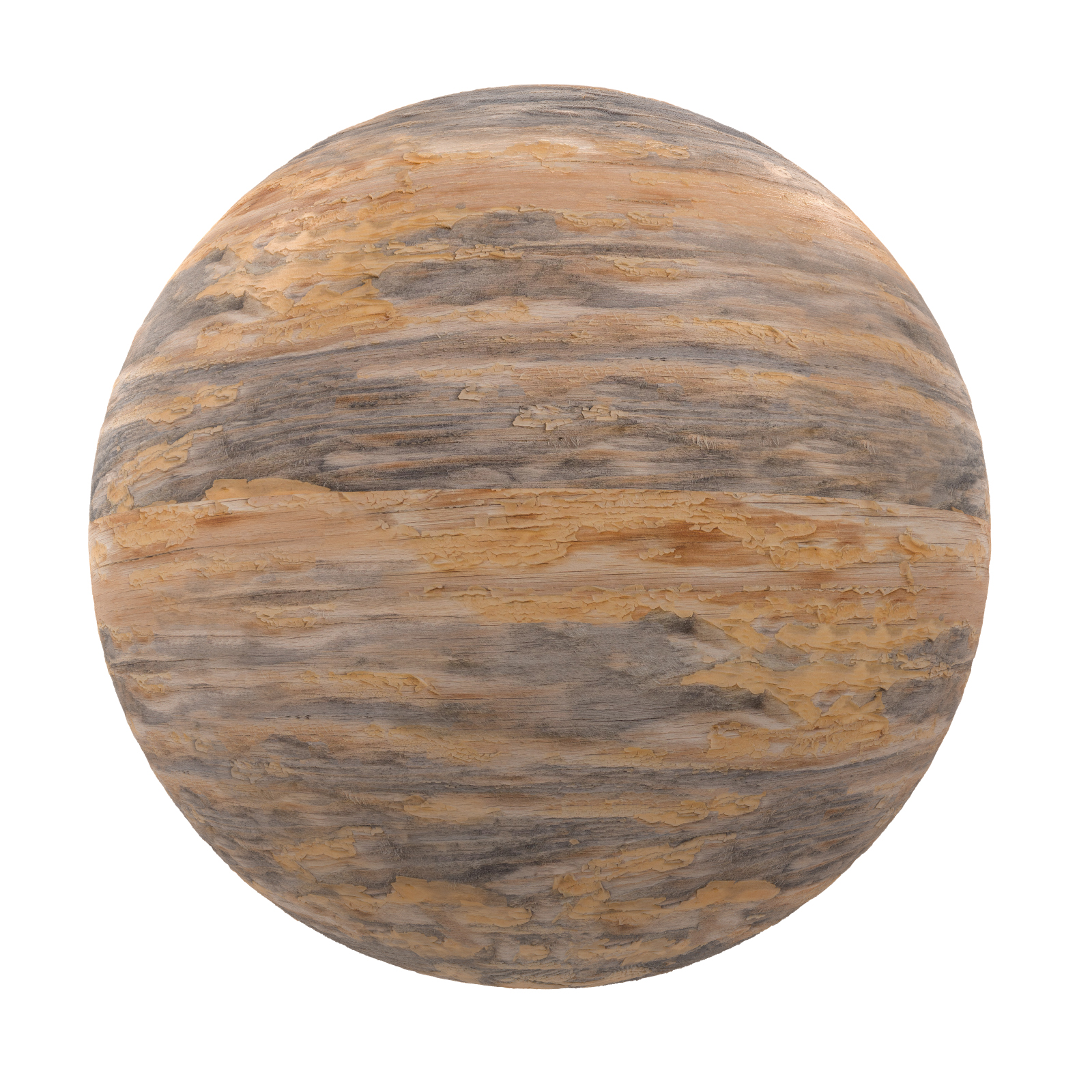 TEXTURES – WOOD – Orange Painted Old Wood - thumbnail 1