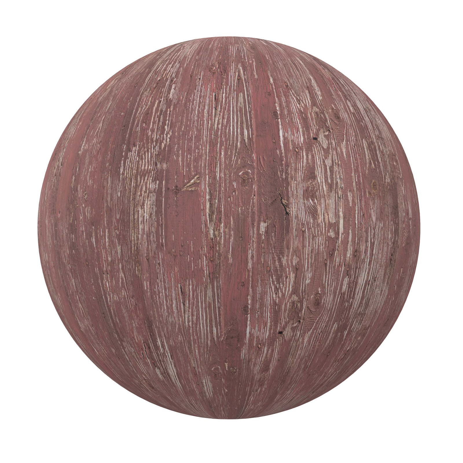 TEXTURES – WOOD – Red Painted Old Wood - thumbnail 1