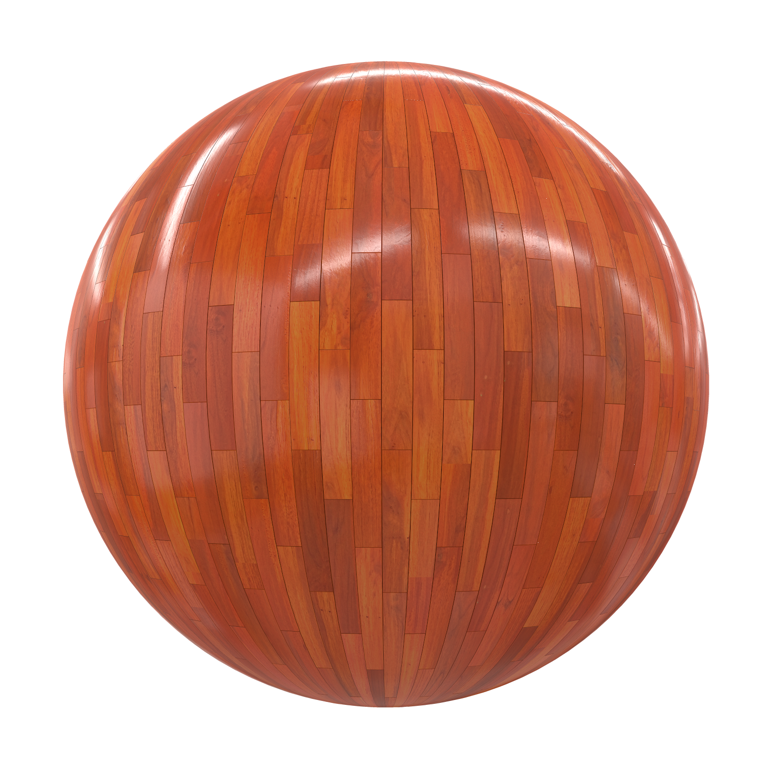 TEXTURES – WOOD – Shiny Wood Tiles 6 - thumbnail 1