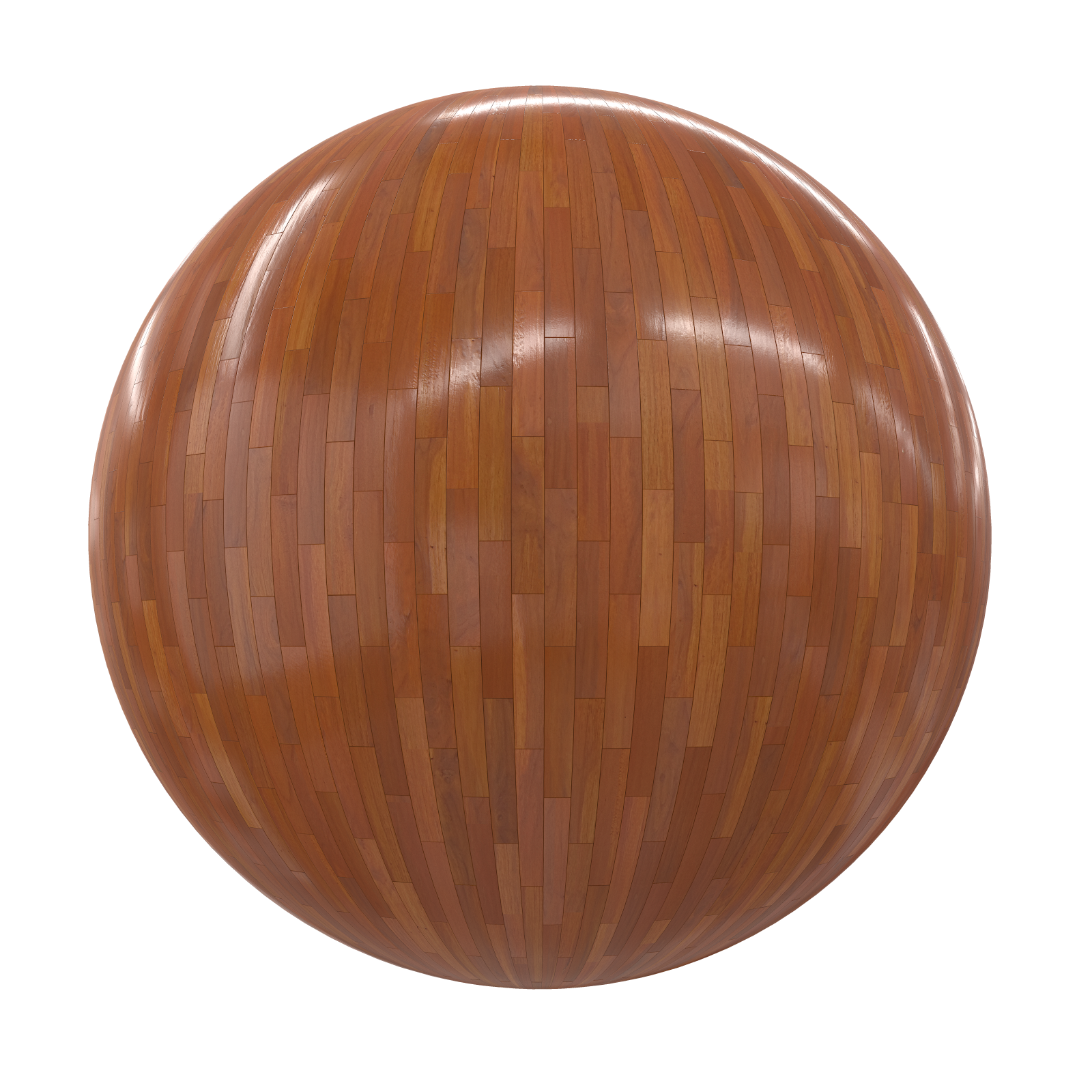 TEXTURES – WOOD – Shiny Wood Tiles 7 - thumbnail 1