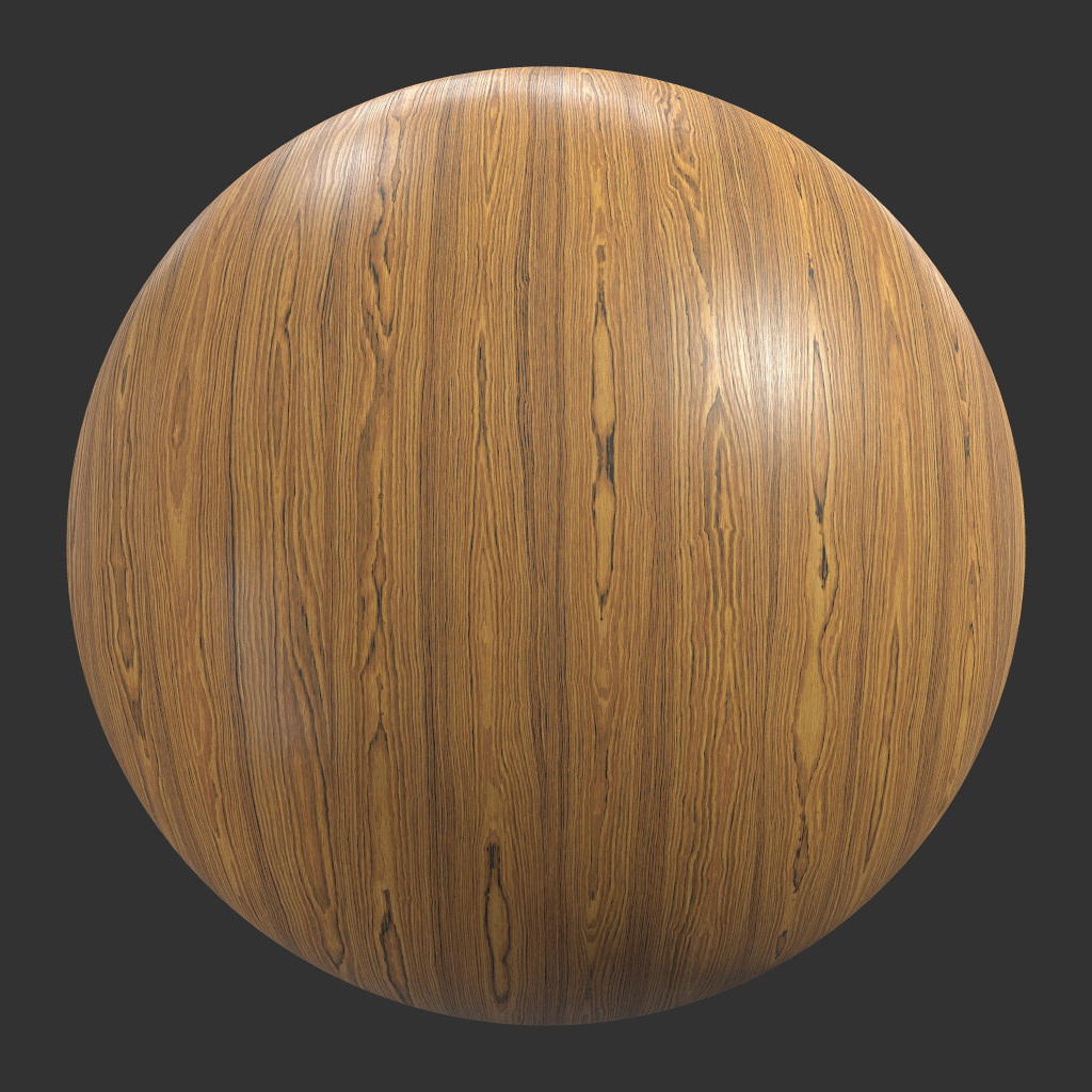 TEXTURES – WOOD – WoodCrownTigerStripes002 - thumbnail 1