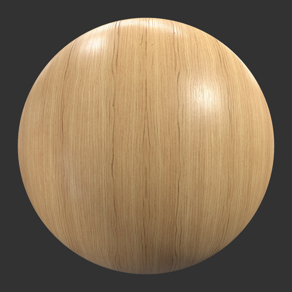 TEXTURES – WOOD – WoodFineVeneerOak002 - thumbnail 1